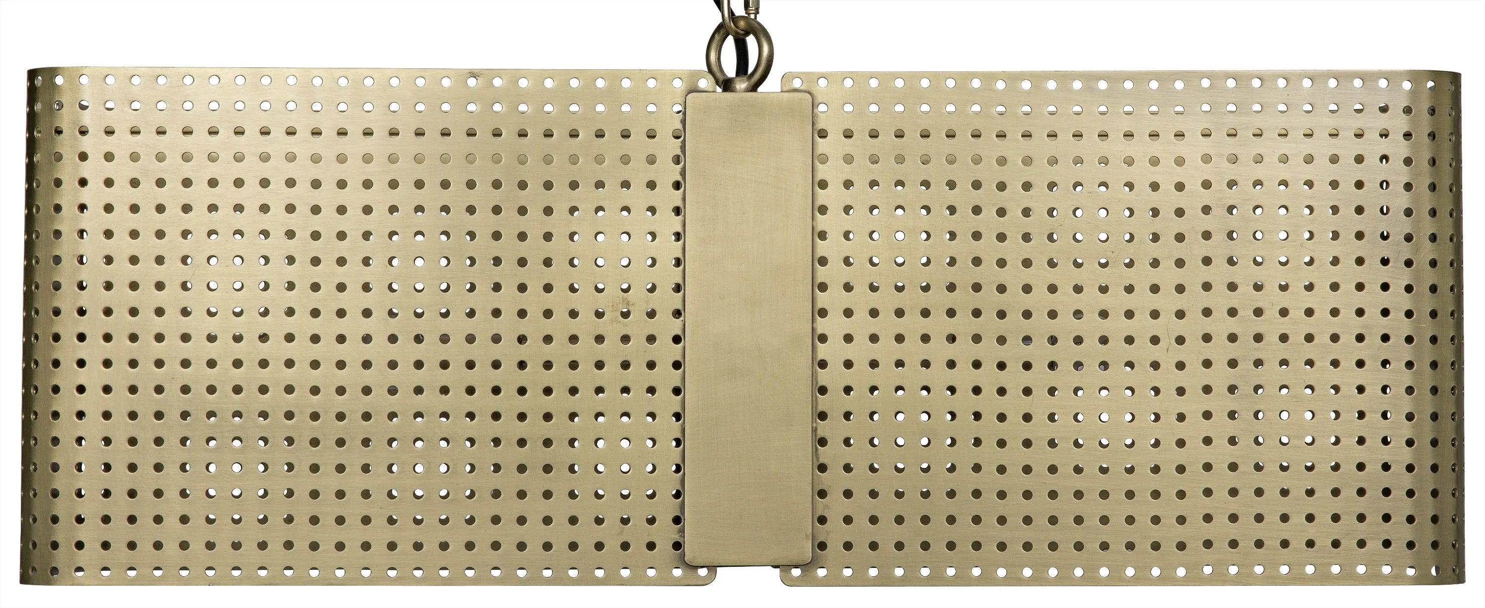 Apollo Lantern, Metal with Brass Finish - Frankwebs