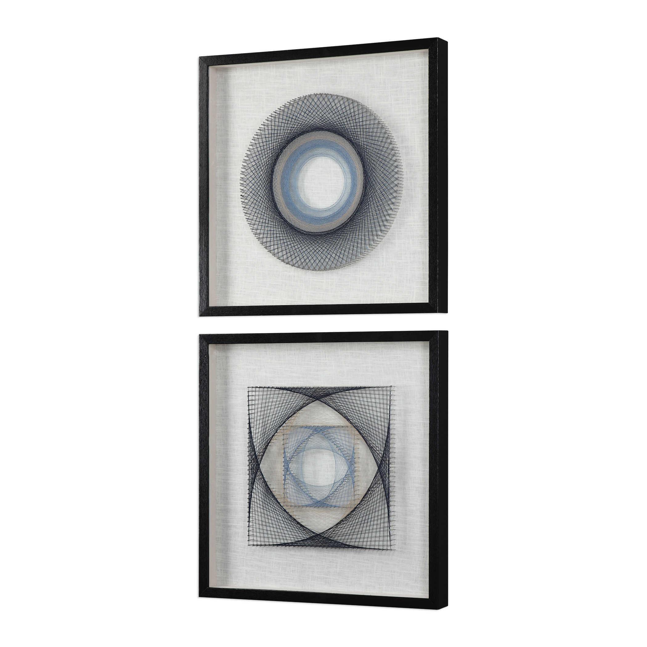 String Duet Geometric Art S/2 - Frankwebs
