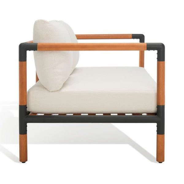 TOMMY METAL AND WOOD PATIO SOFA - Frankwebs