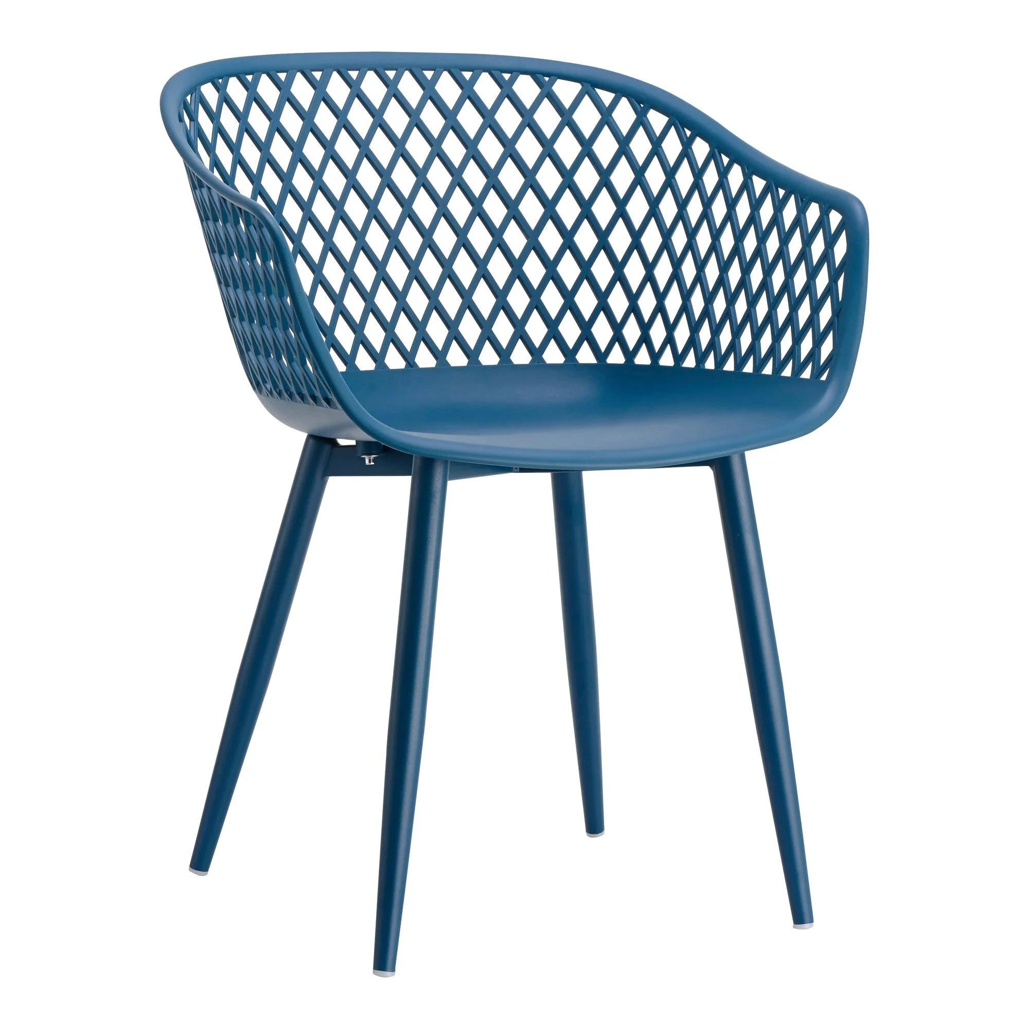 Piazza Outdoor Chair Blue - Set Of Two - Frankwebs