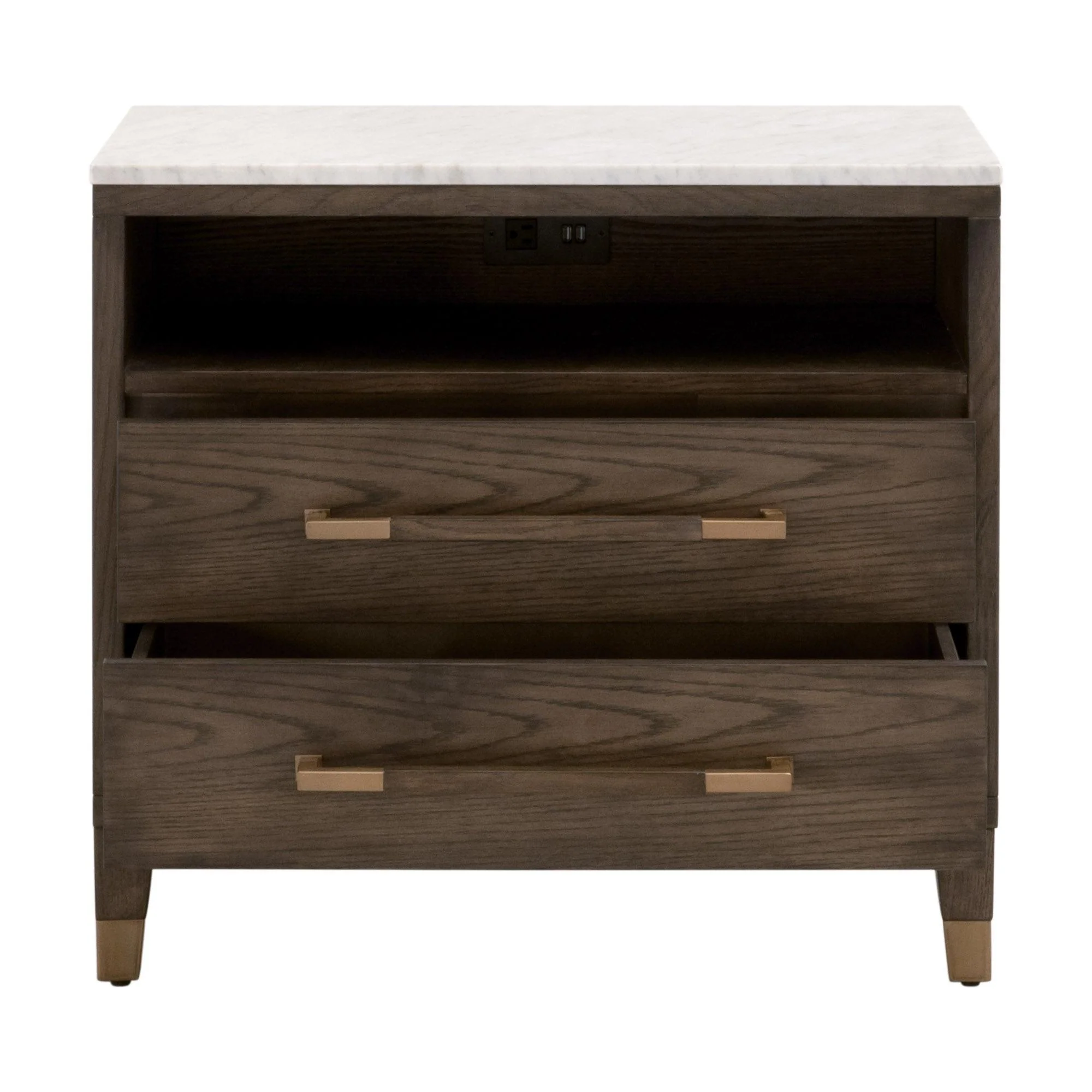 Cambria 2-Drawer Nightstand - Frankwebs