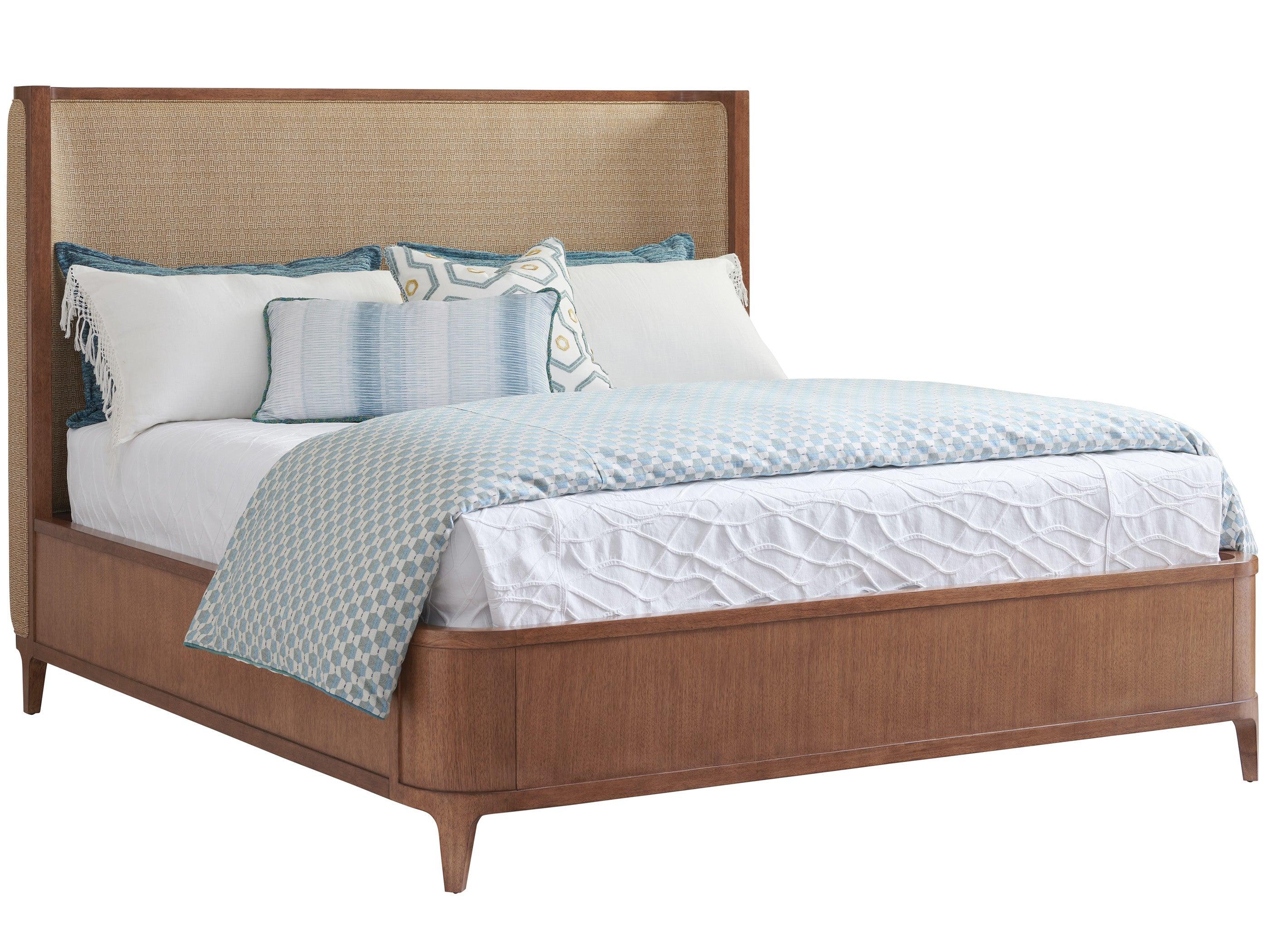 Palm Desert Villa Park Upholstered Bed - Frankwebs