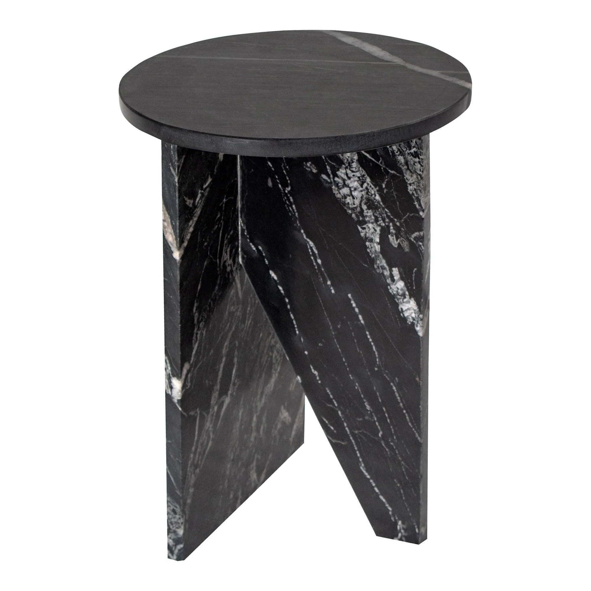 Grace Accent Table Black Marble - Frankwebs