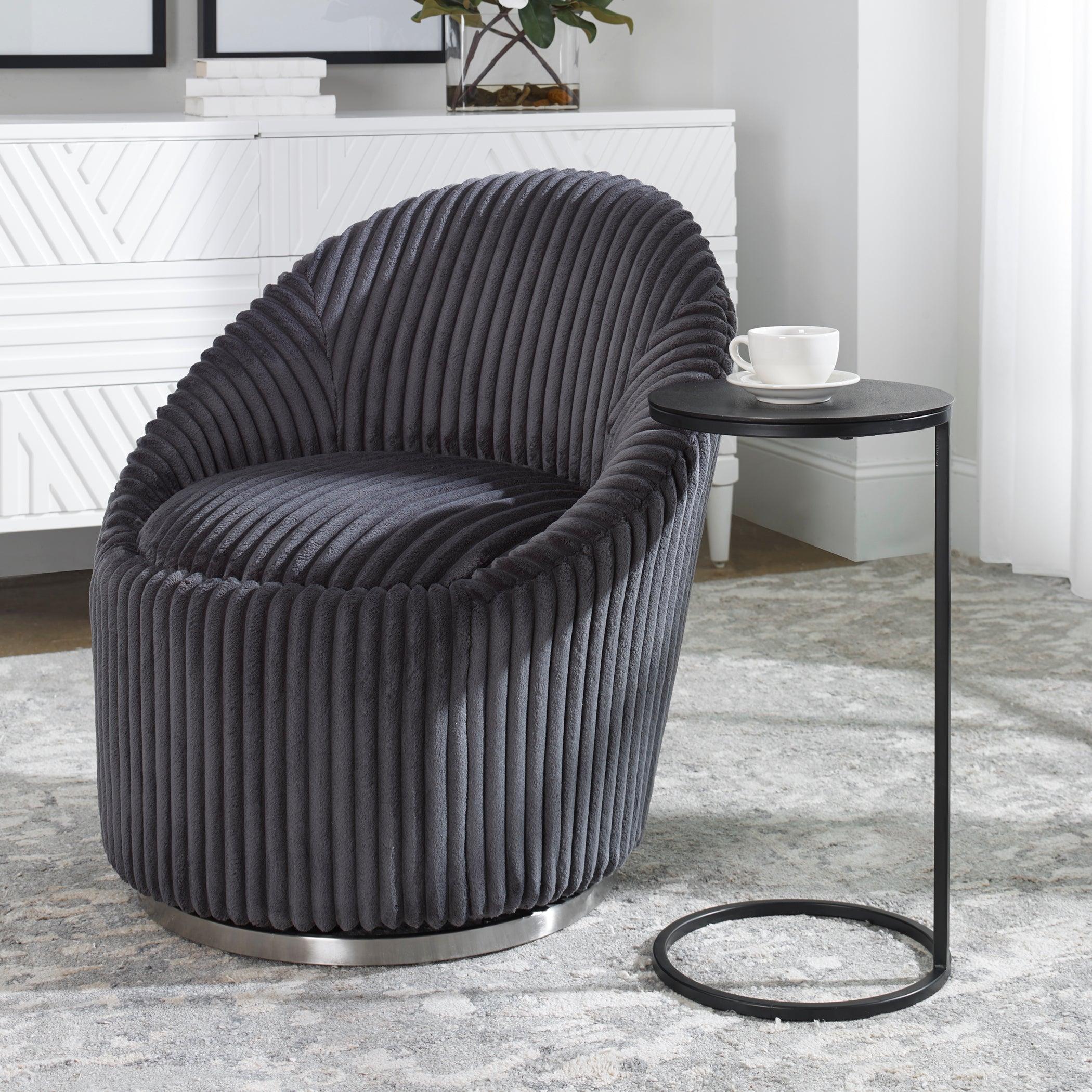 BRUNEI ROUND ACCENT TABLE - Frankwebs