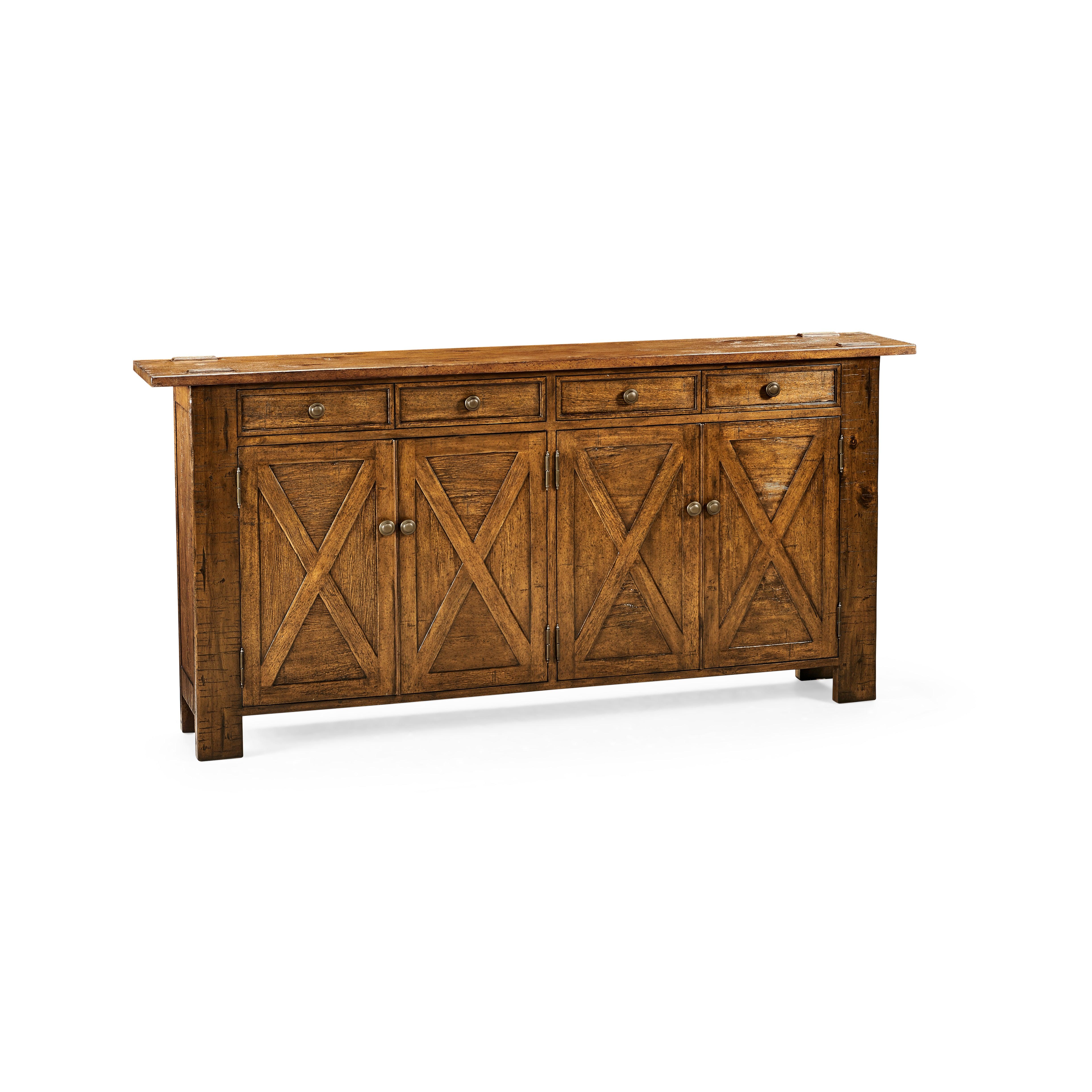 Casual Accents Country Walnut Credenza - Frankwebs