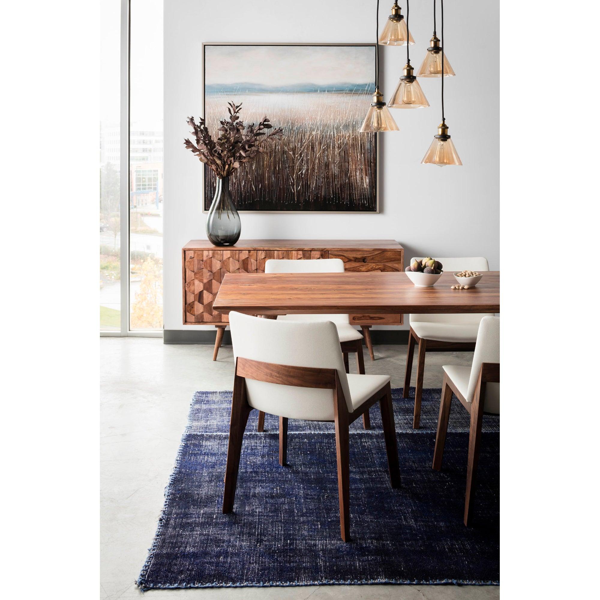 Deco Dining Chair White Pvc - Set Of Two - Frankwebs