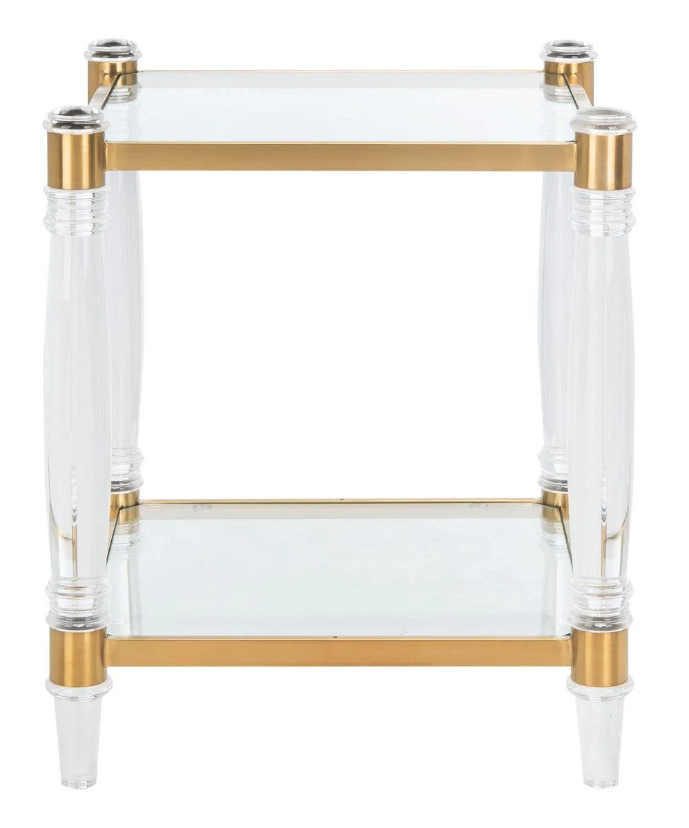 ISABELLE ACRYLIC ACCENT TABLE - Frankwebs
