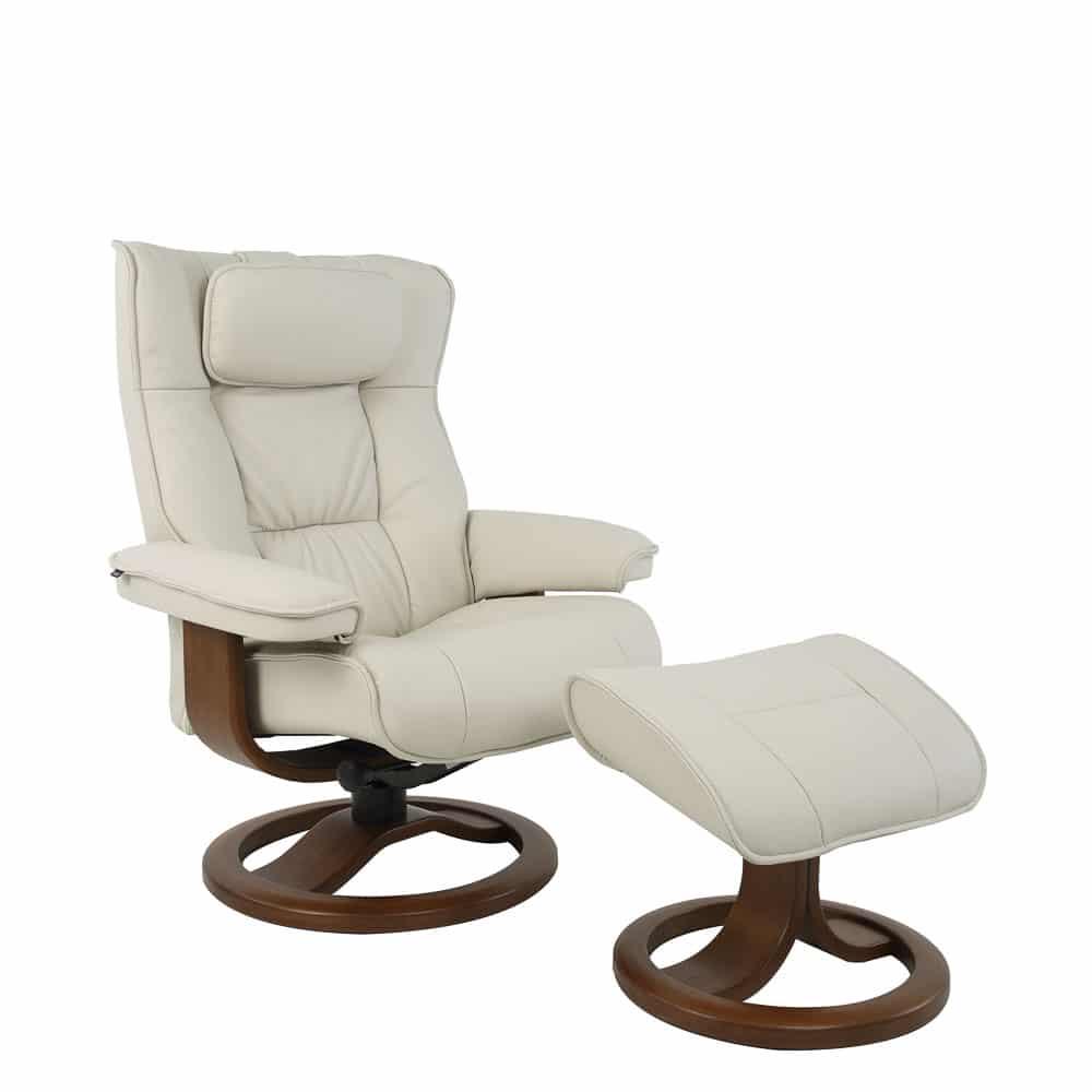 Regent R  Recliner with Footstool - Frankwebs
