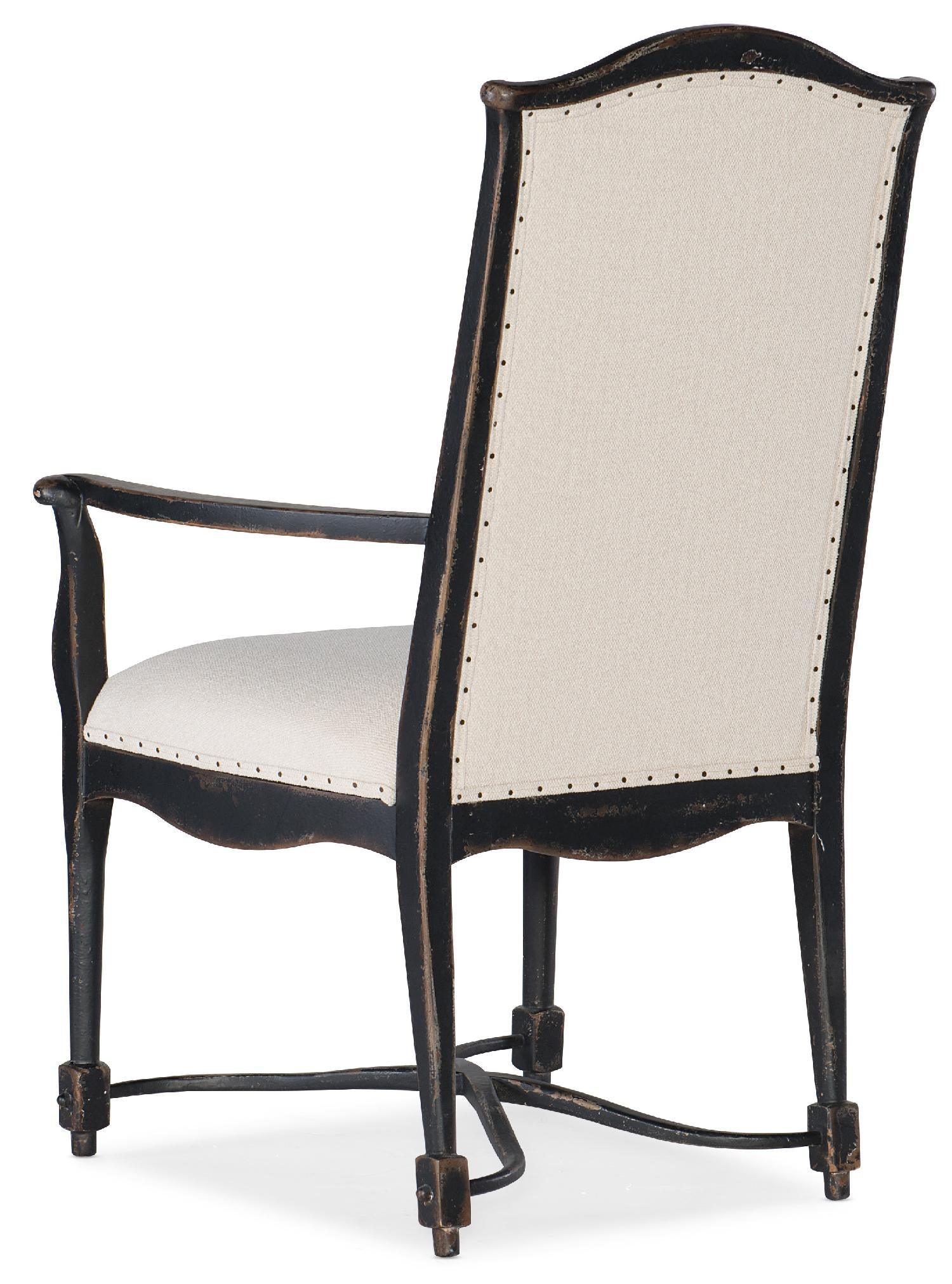 Ciao Bella Upholstered Back Arm Chair - Set of 2 - Frankwebs