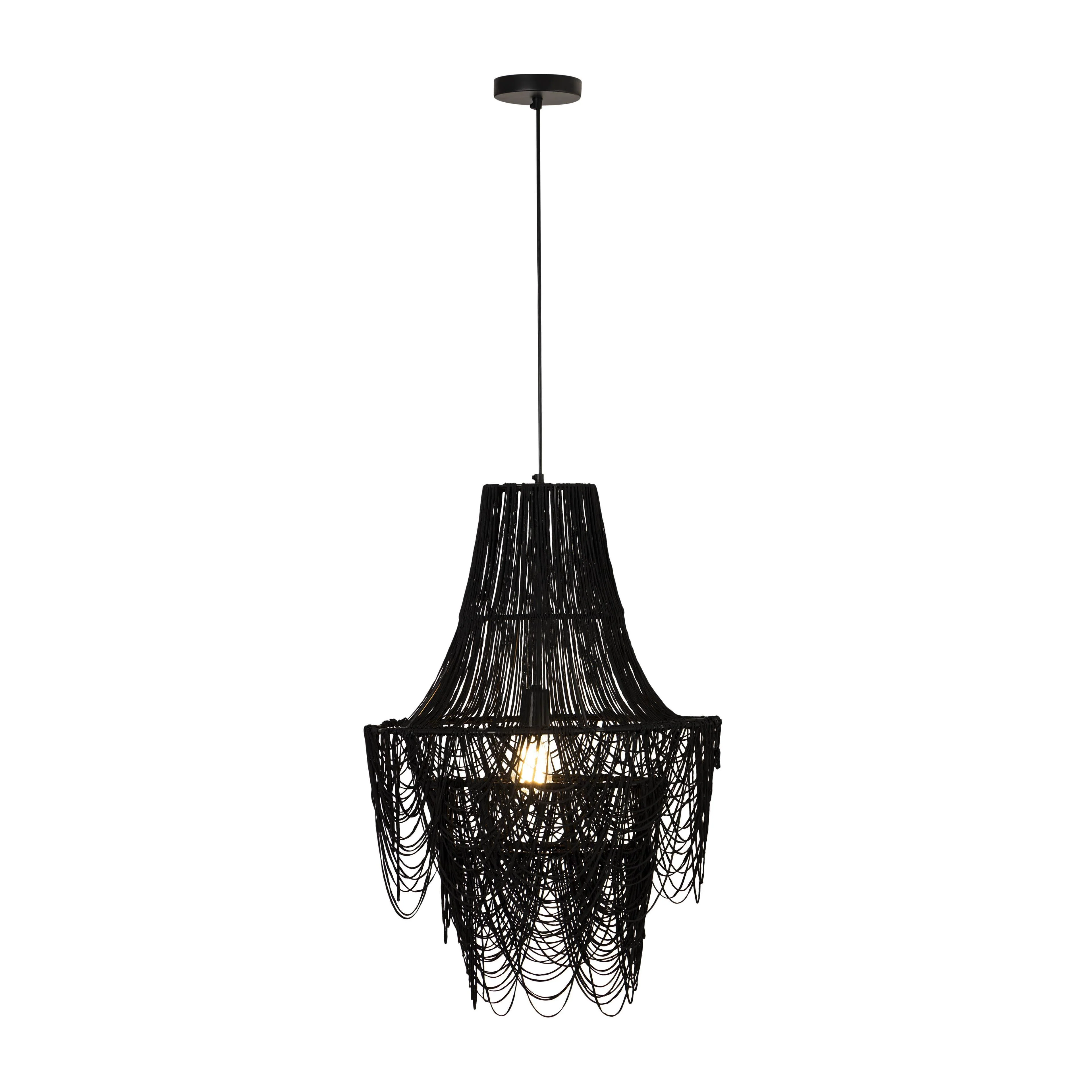 Raipur Black Pendant - Frankwebs