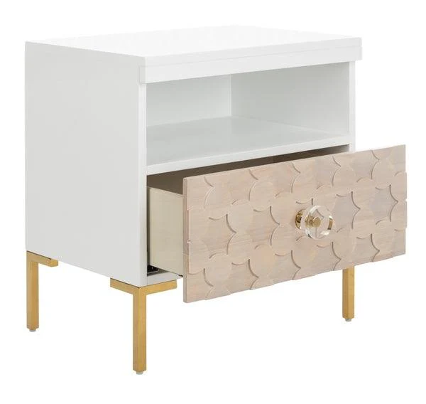 SYLVIE 1 DRAWER SIDE TABLE - Frankwebs