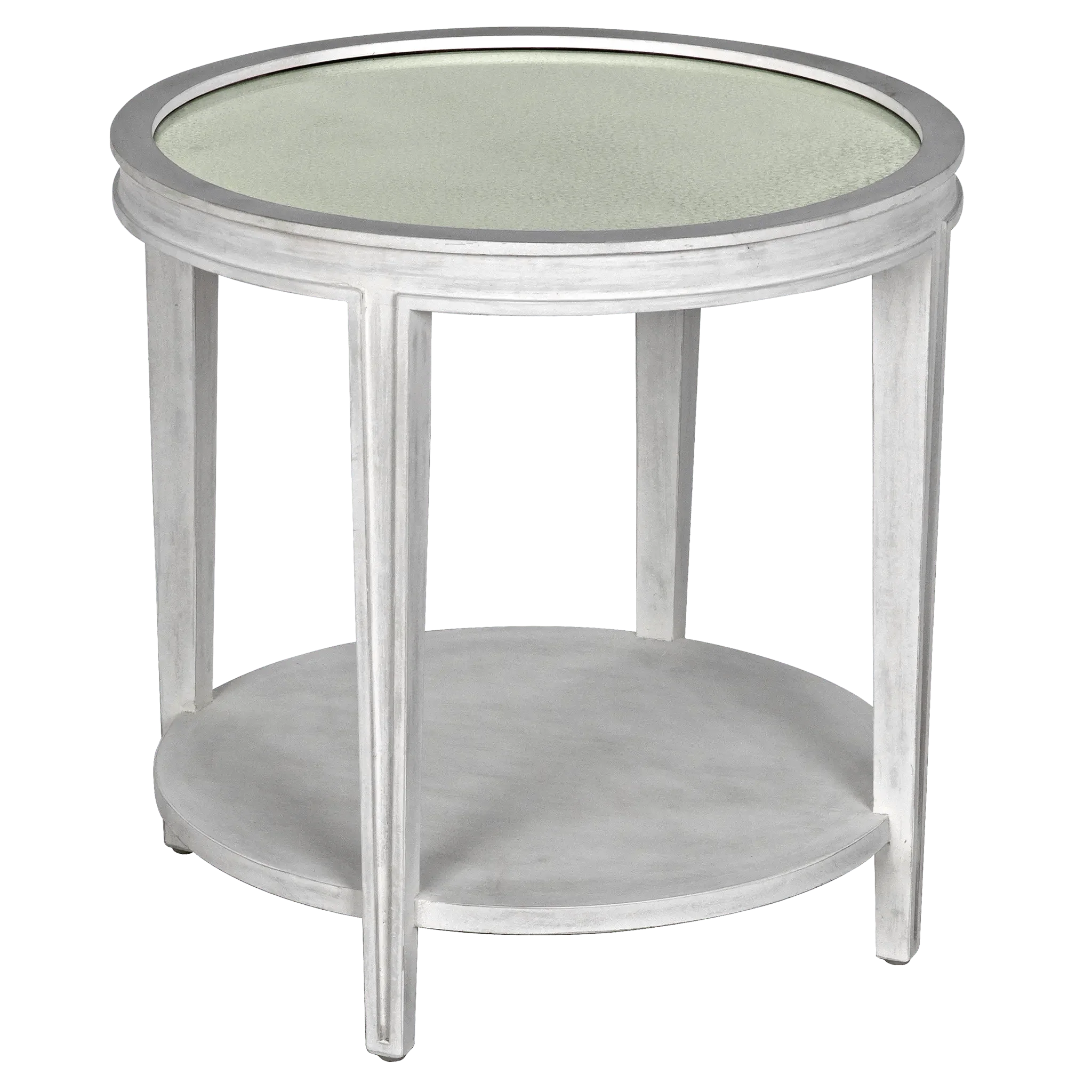 Imperial Side Table, White Wash - Frankwebs