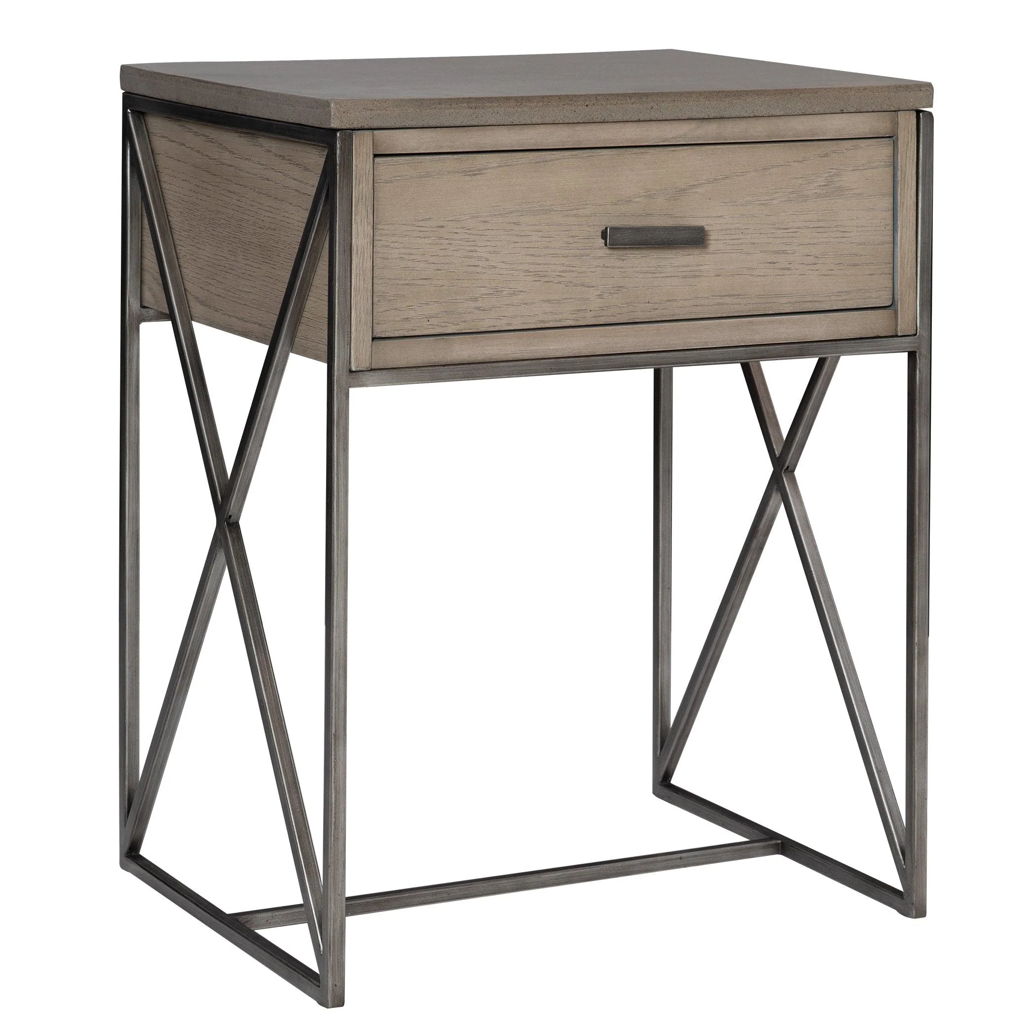 Cartwright Gray Side Table - Frankwebs