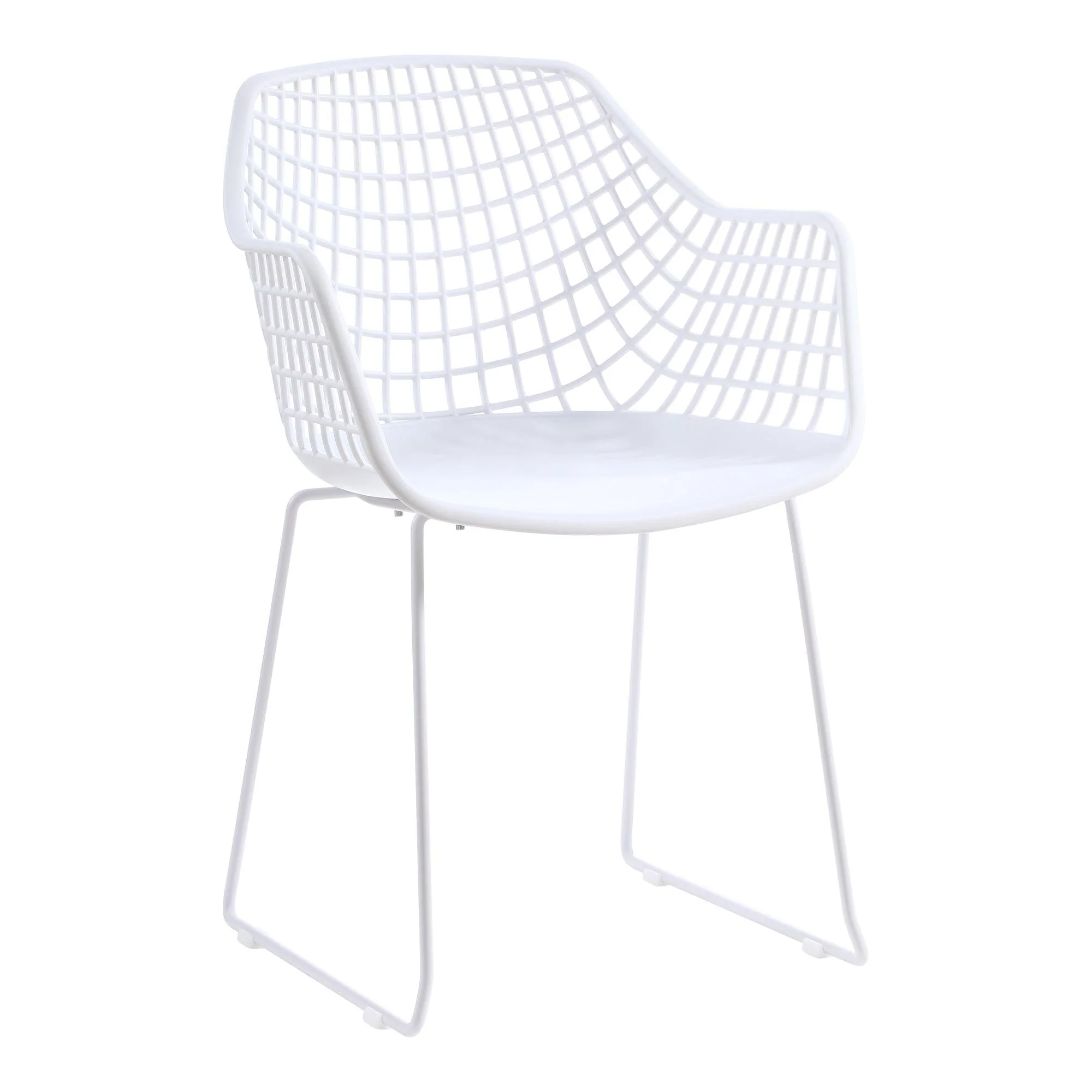 Honolulu Chair White - Set Of Two - Frankwebs