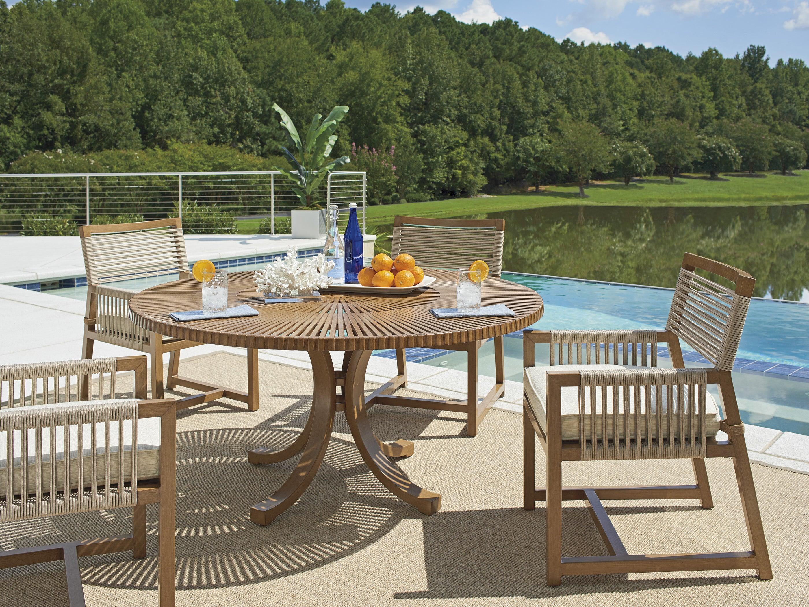St Tropez Round Dining Table - Frankwebs