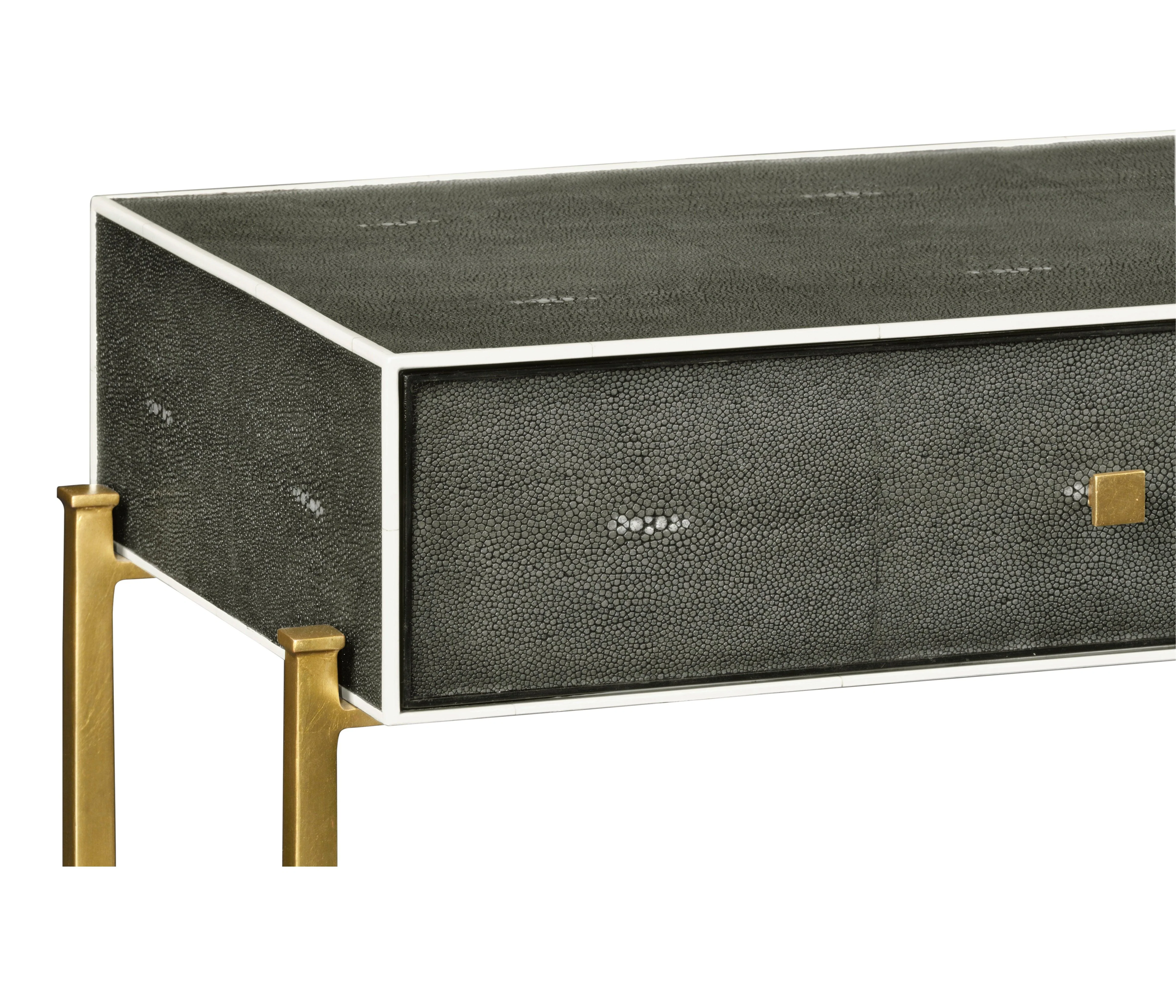 Luxe Shagreen Console Table - Frankwebs