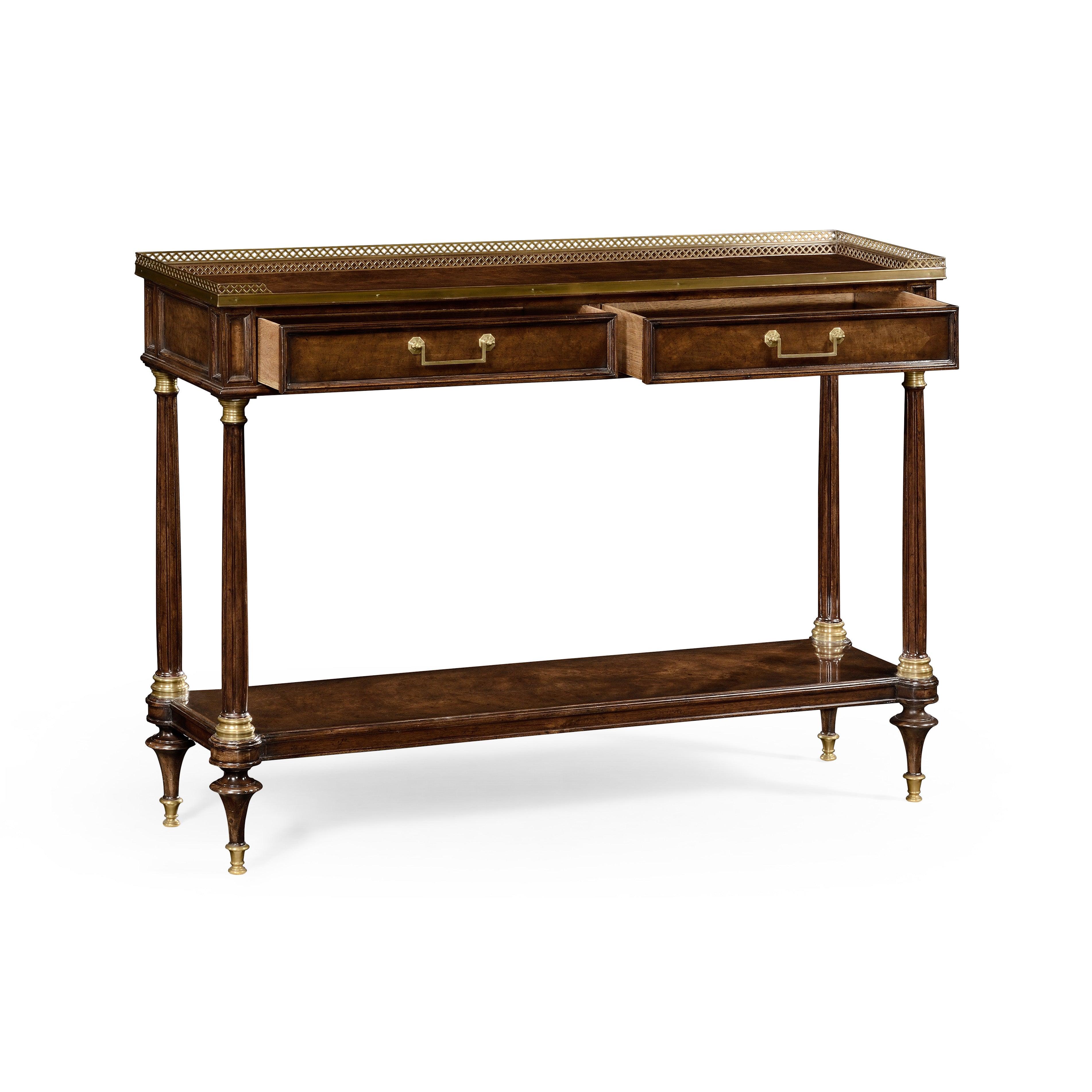 Brompton Mahogany Console Table - Frankwebs