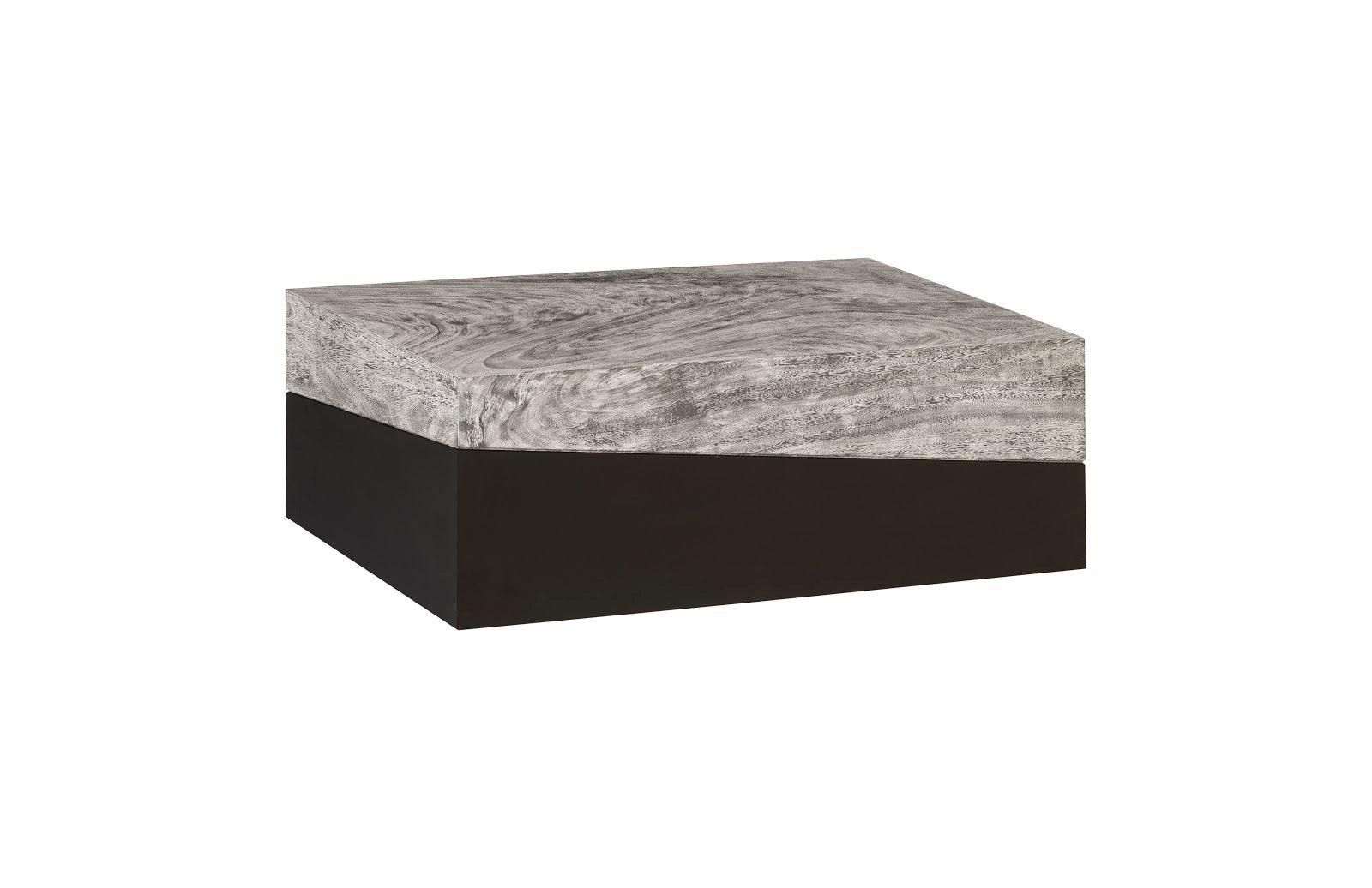 Geometry Coffee Table, Gray Stone - Frankwebs
