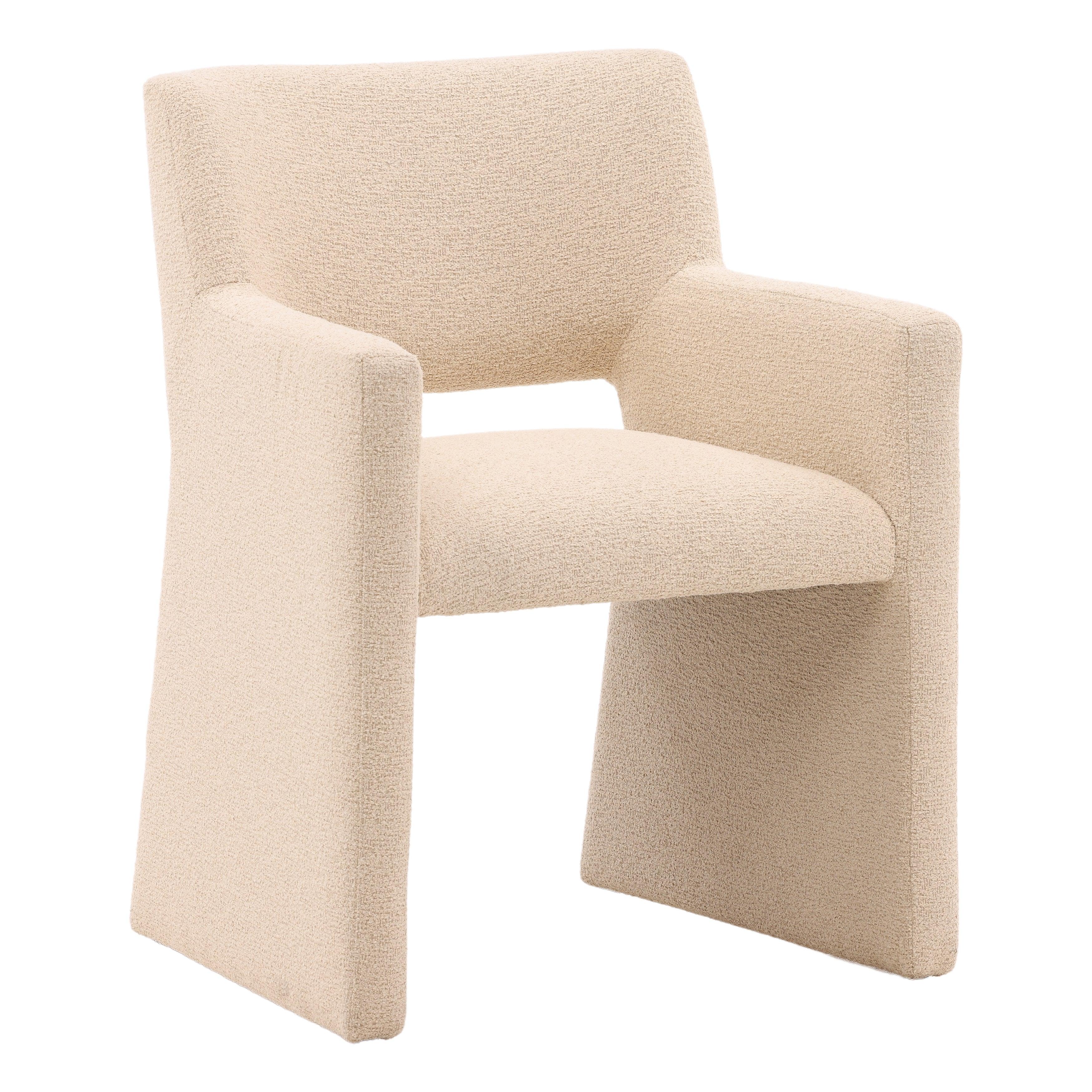 Larse Dining Chair Sand - Frankwebs