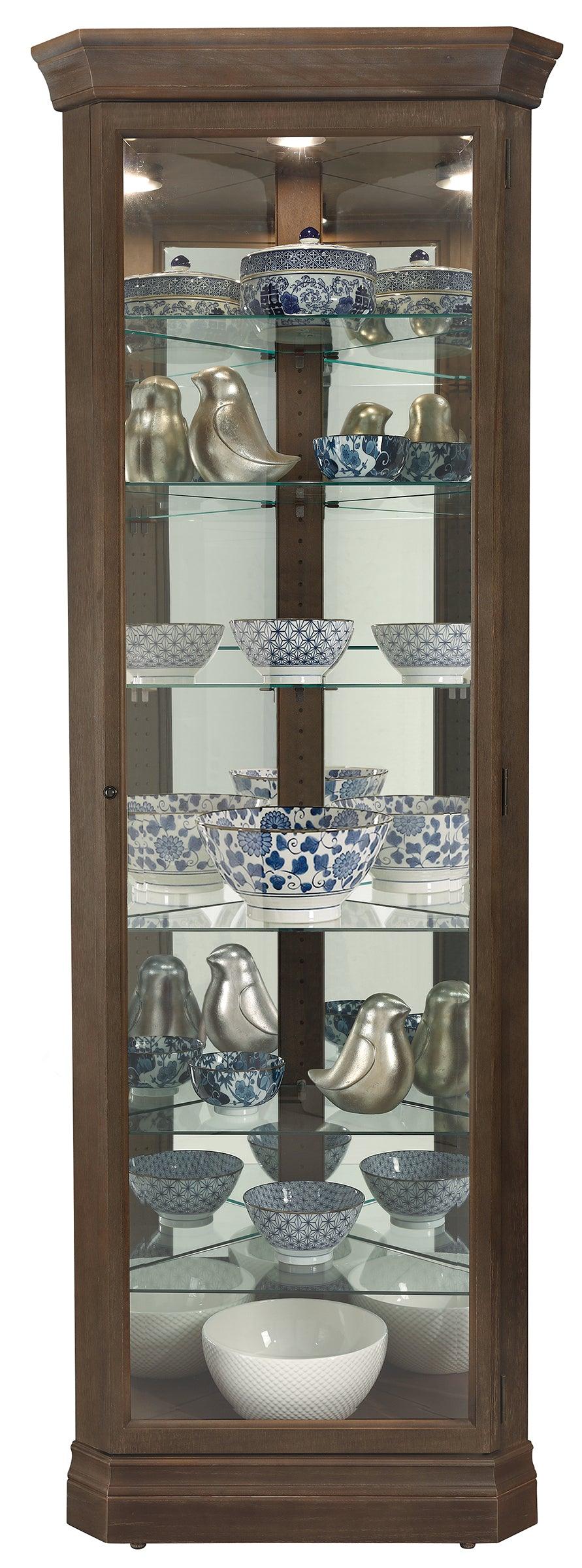 Delia Corner Curio Cabinet - Frankwebs