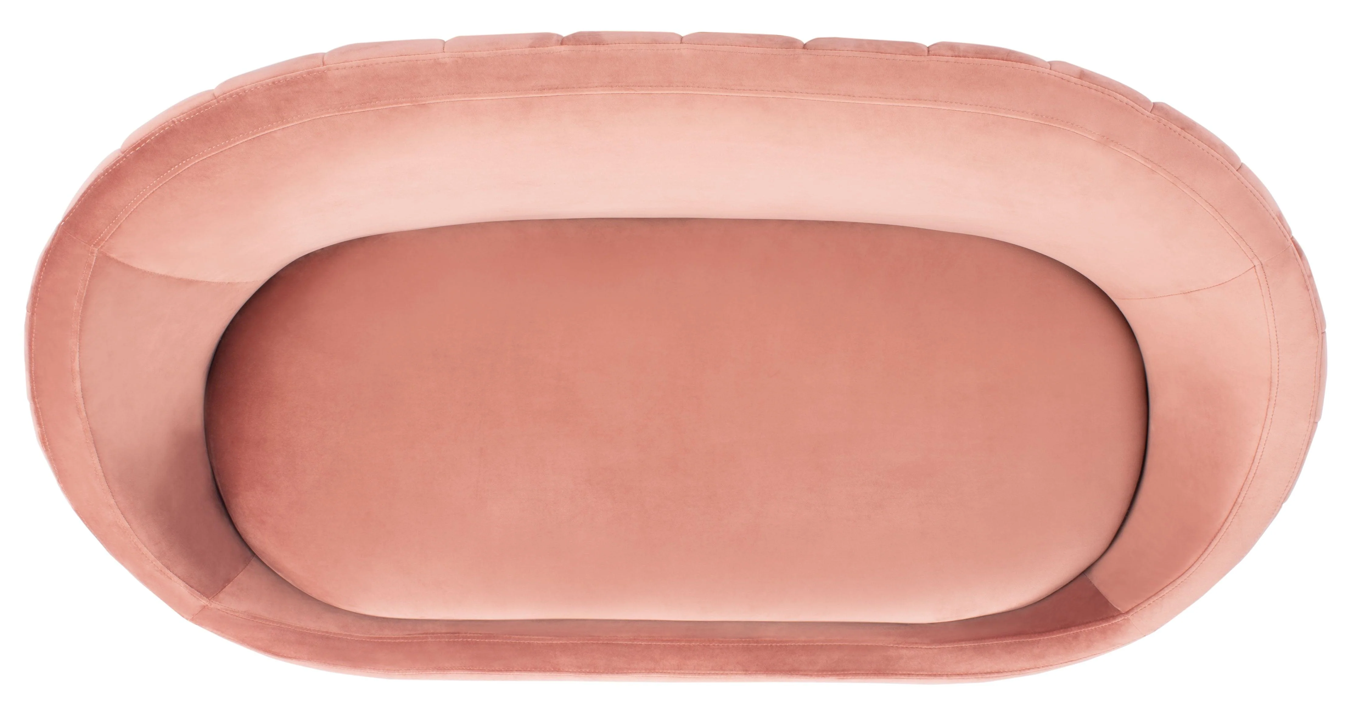 RAZIA CHANNEL TUFTED TUB LOVESEAT - Frankwebs