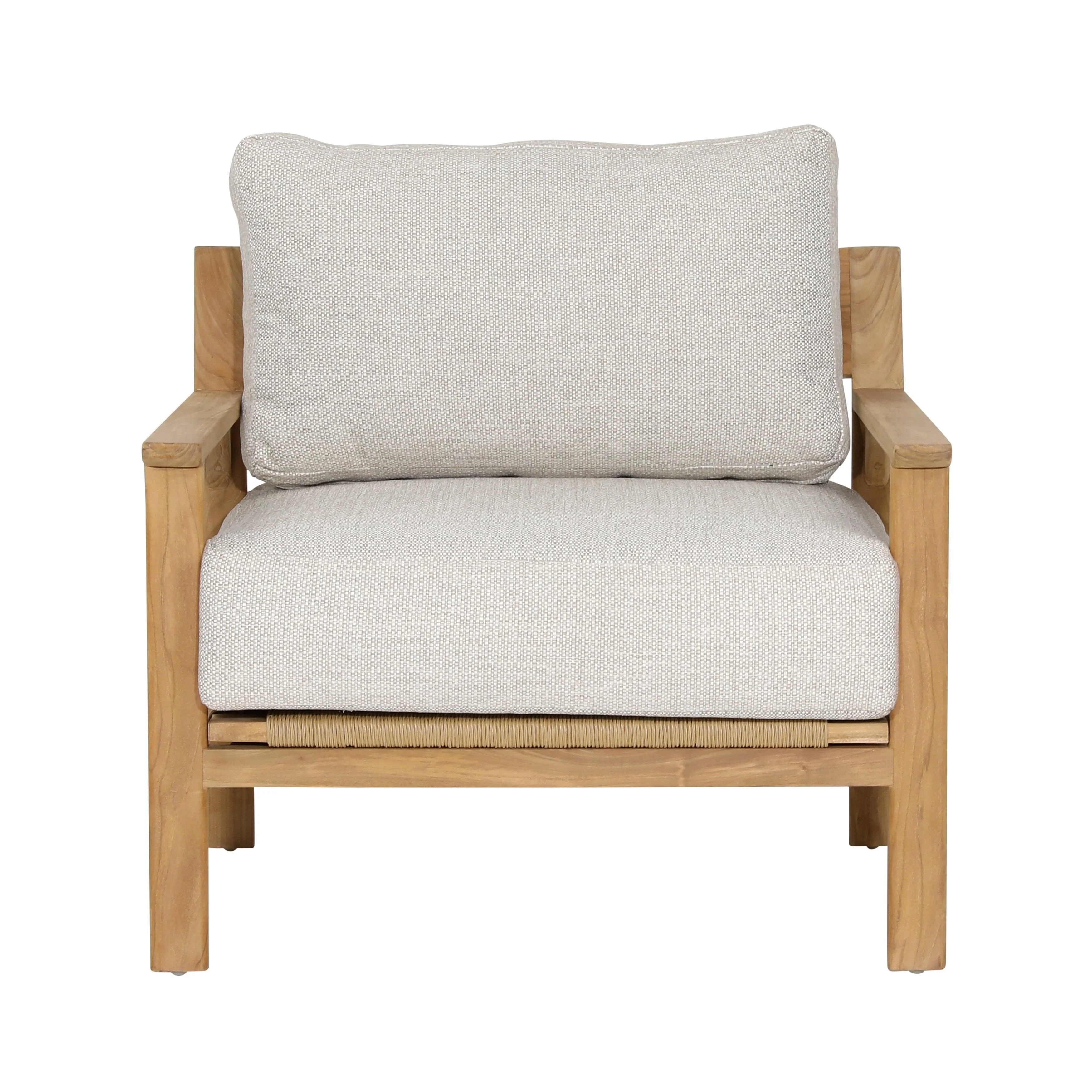 Lexie Outdoor Occasional Chair Taupe - Frankwebs