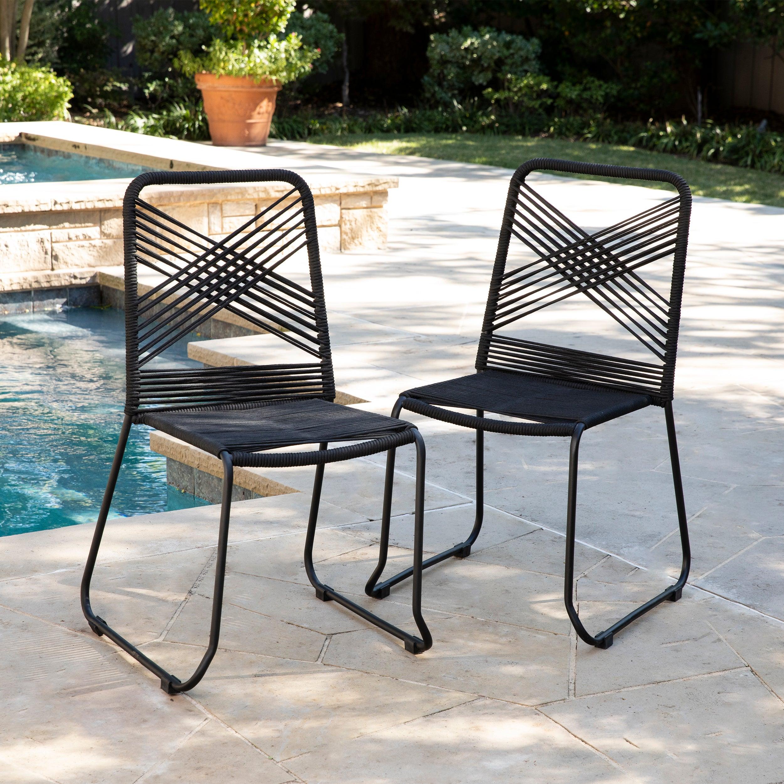 Holly & Martin Padko Outdoor Rope Chairs – 2pc Set - Frankwebs