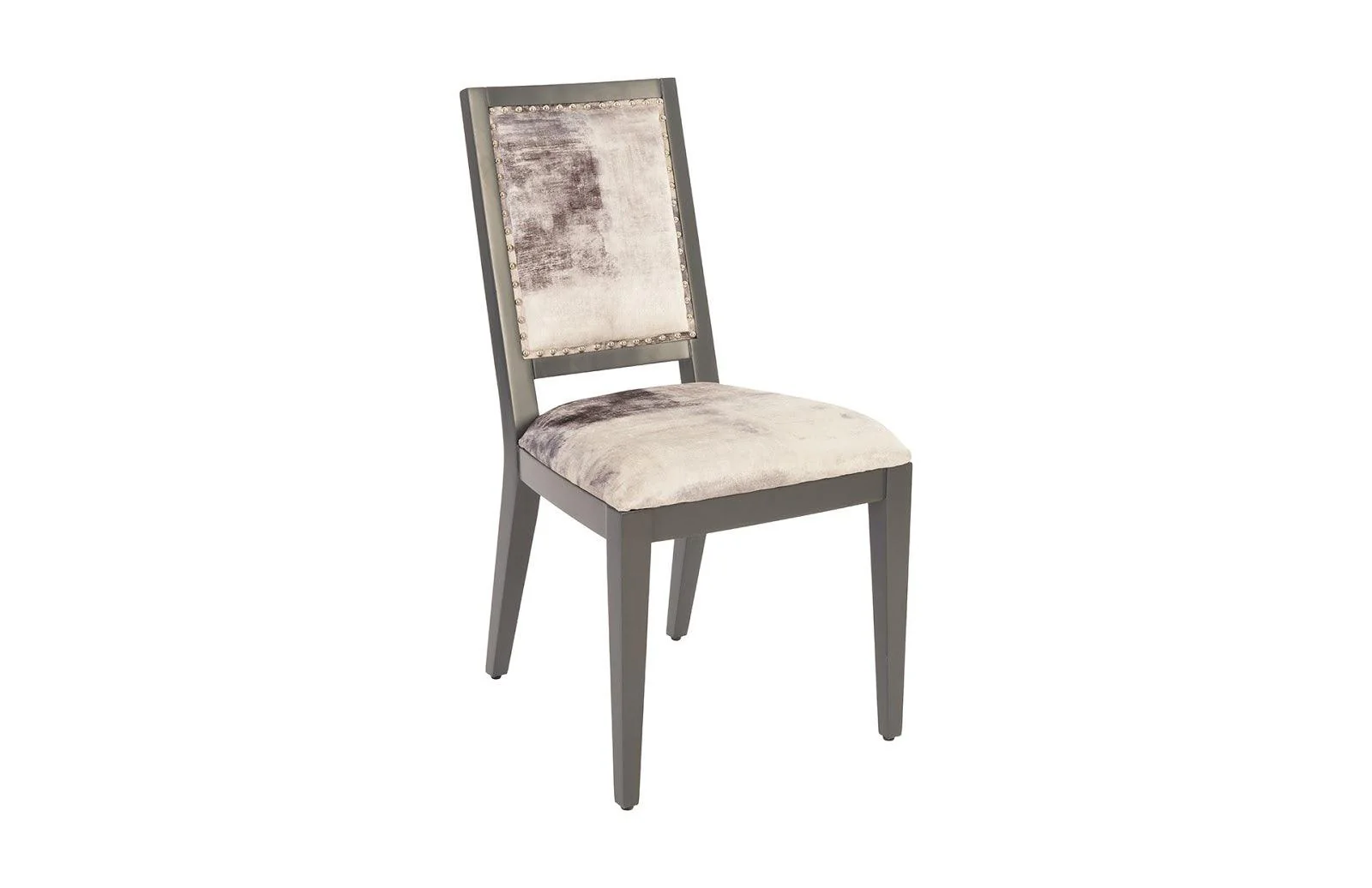Mesmerize Dining Chair, Mist Gray, Gray Wooden Legs - Frankwebs
