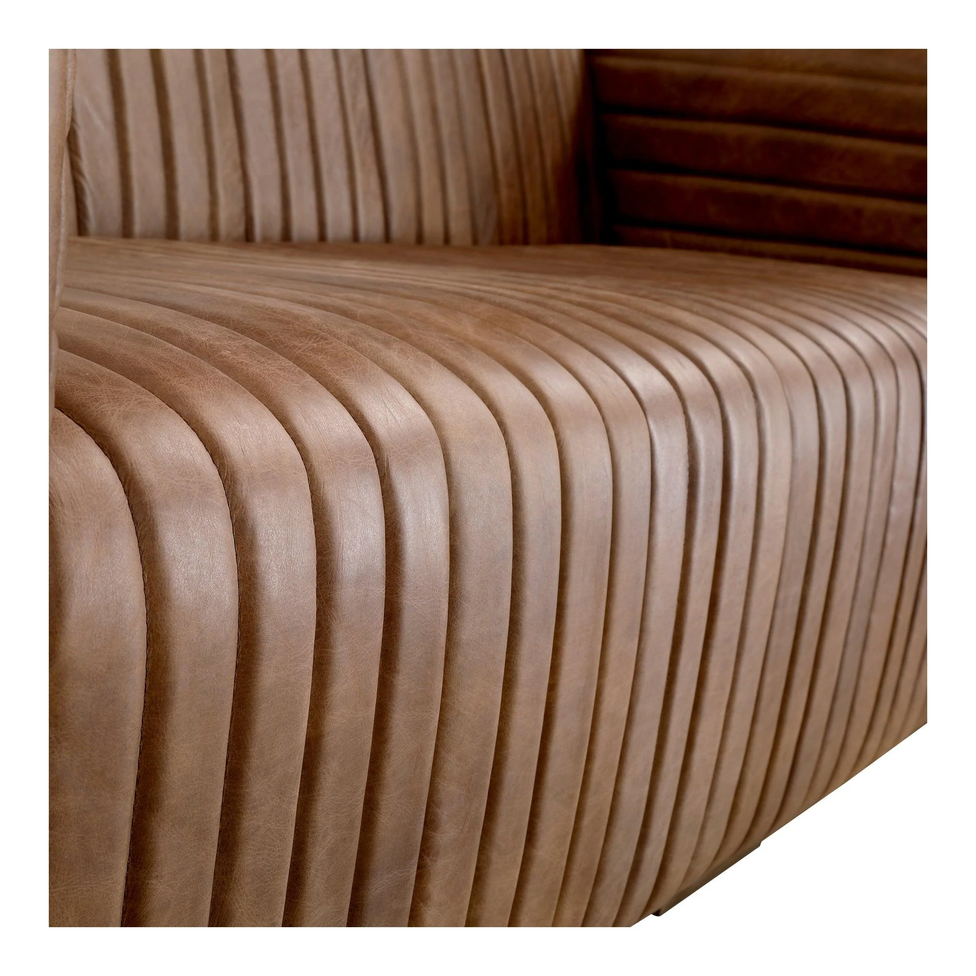 Castle Sofa Open Road Brown Leather - Frankwebs
