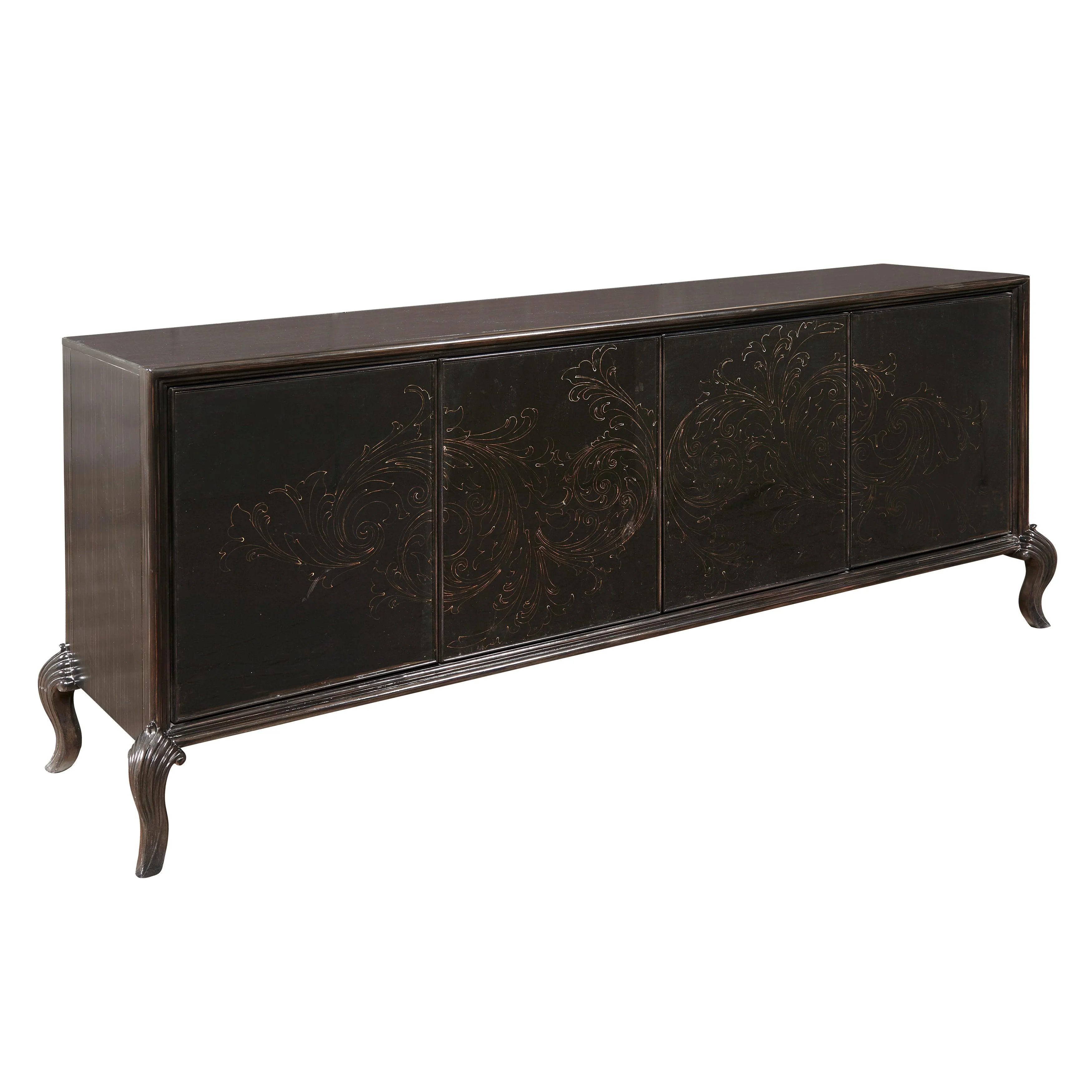 4 Door Media Credenza - Frankwebs