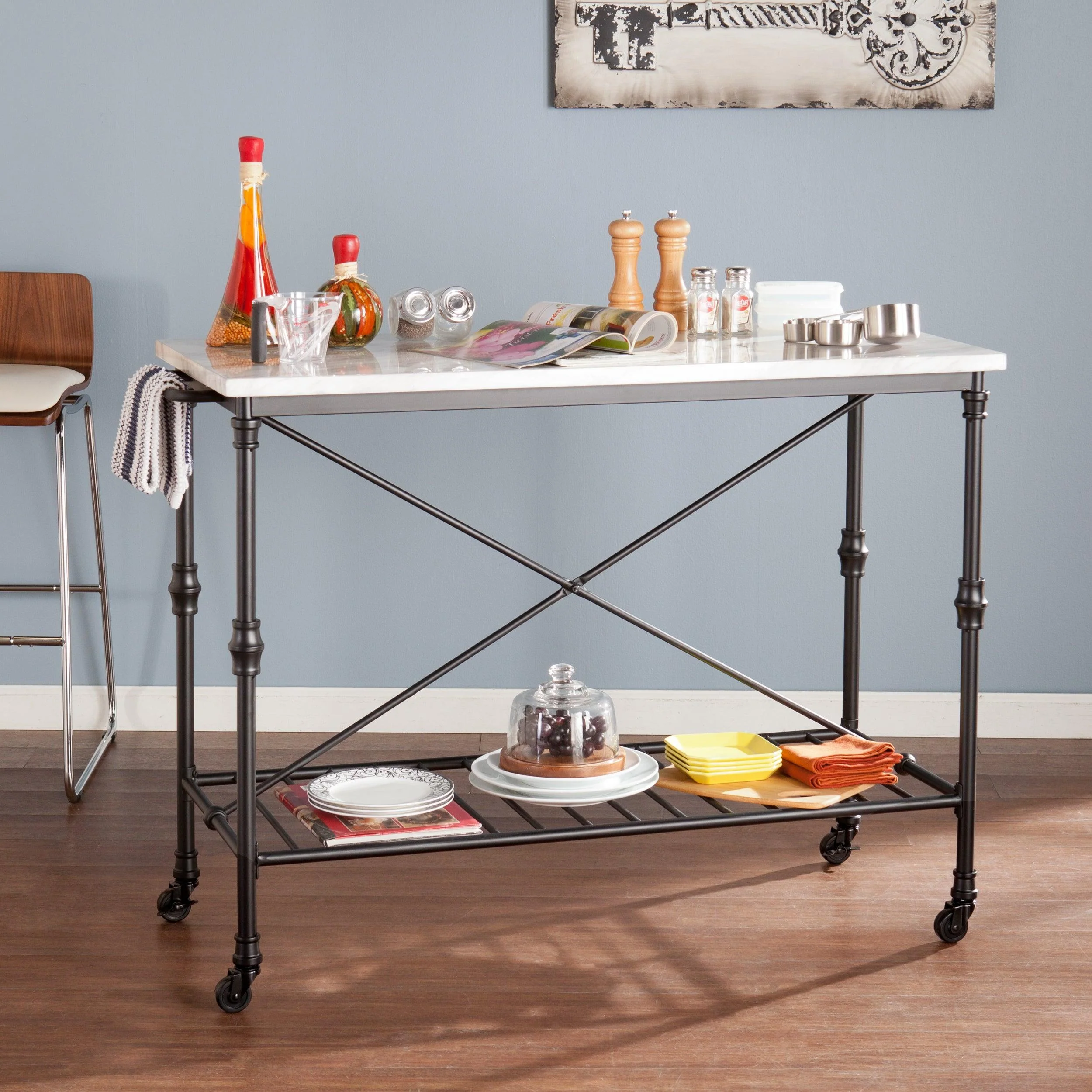 Morenci Industrial Kitchen Island - Frankwebs