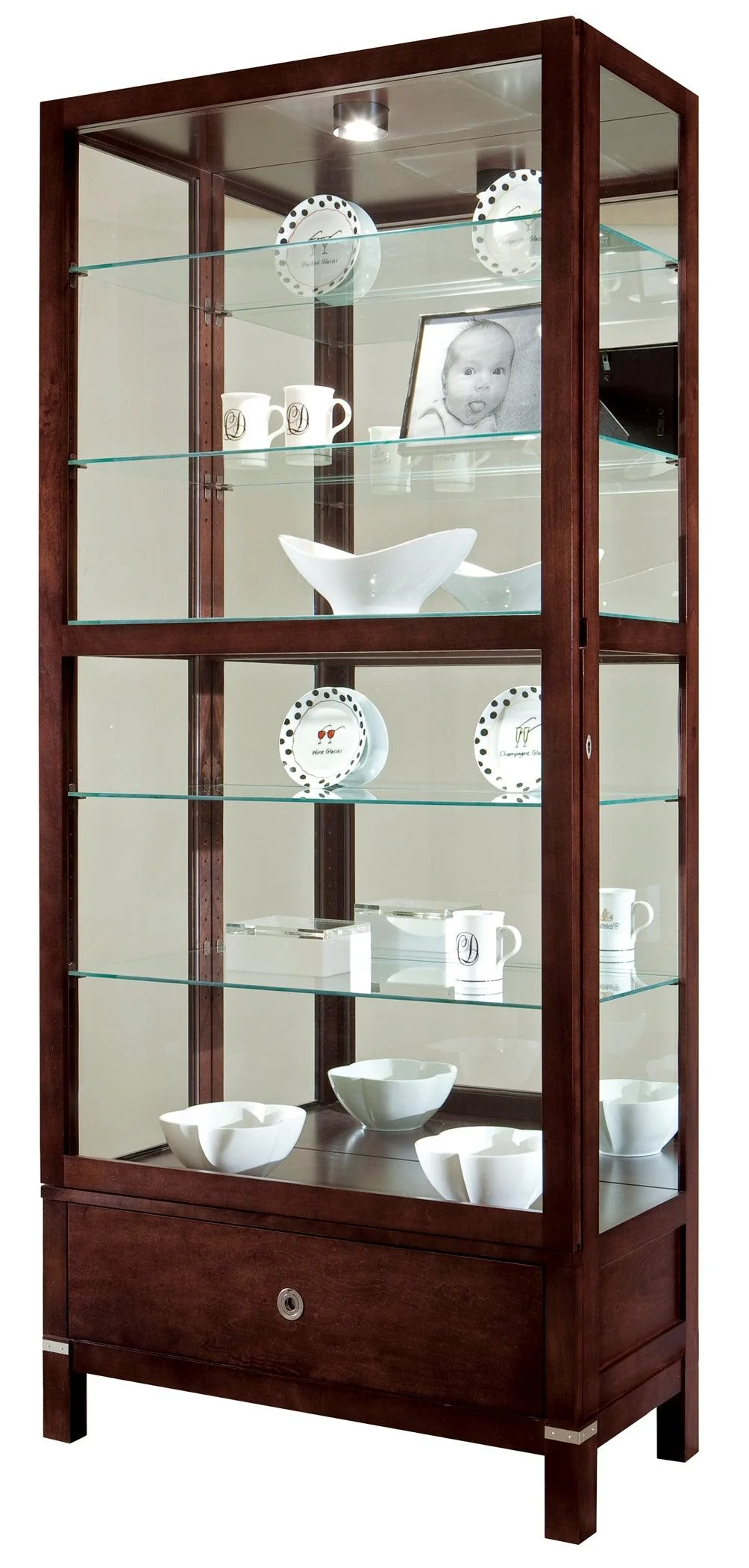 Williamson Curio Display Cabinet - Frankwebs