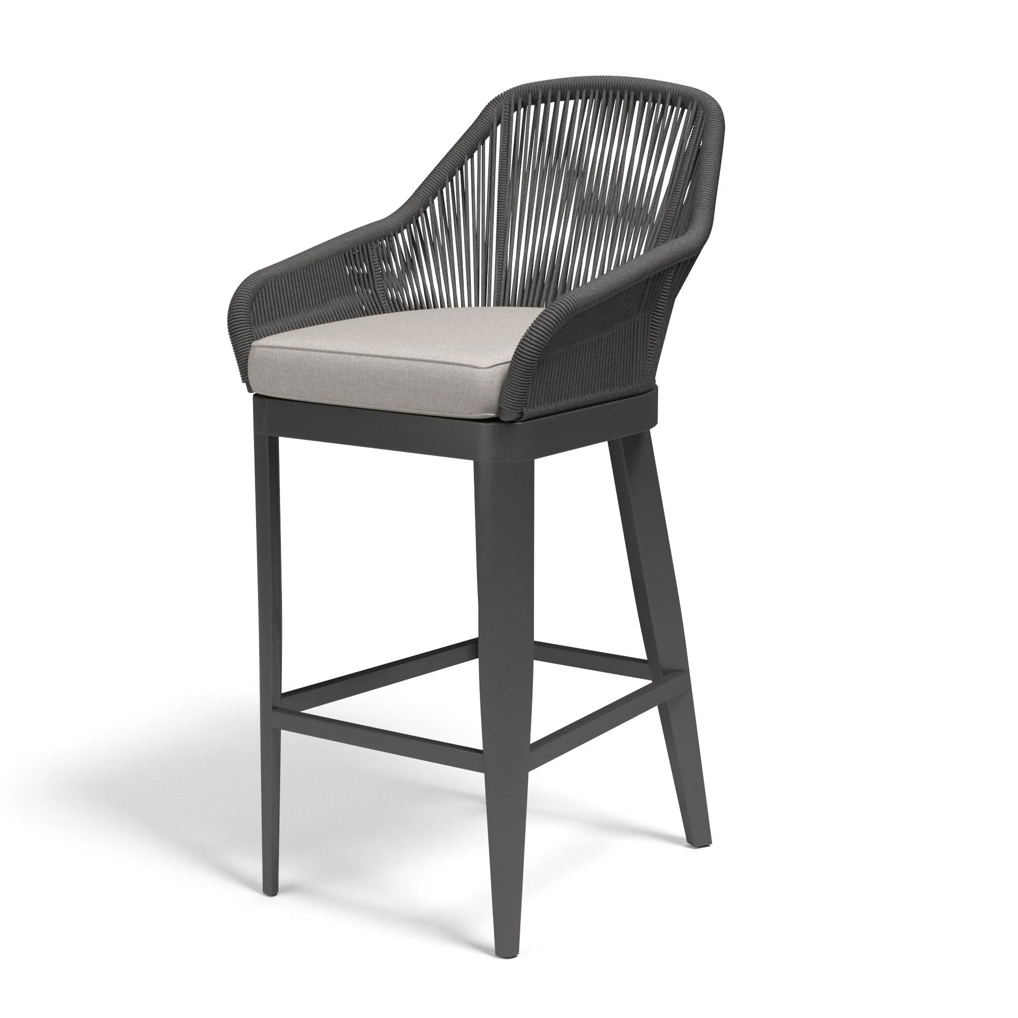 Milano Barstool in Echo Ash w/ Self Welt - Frankwebs