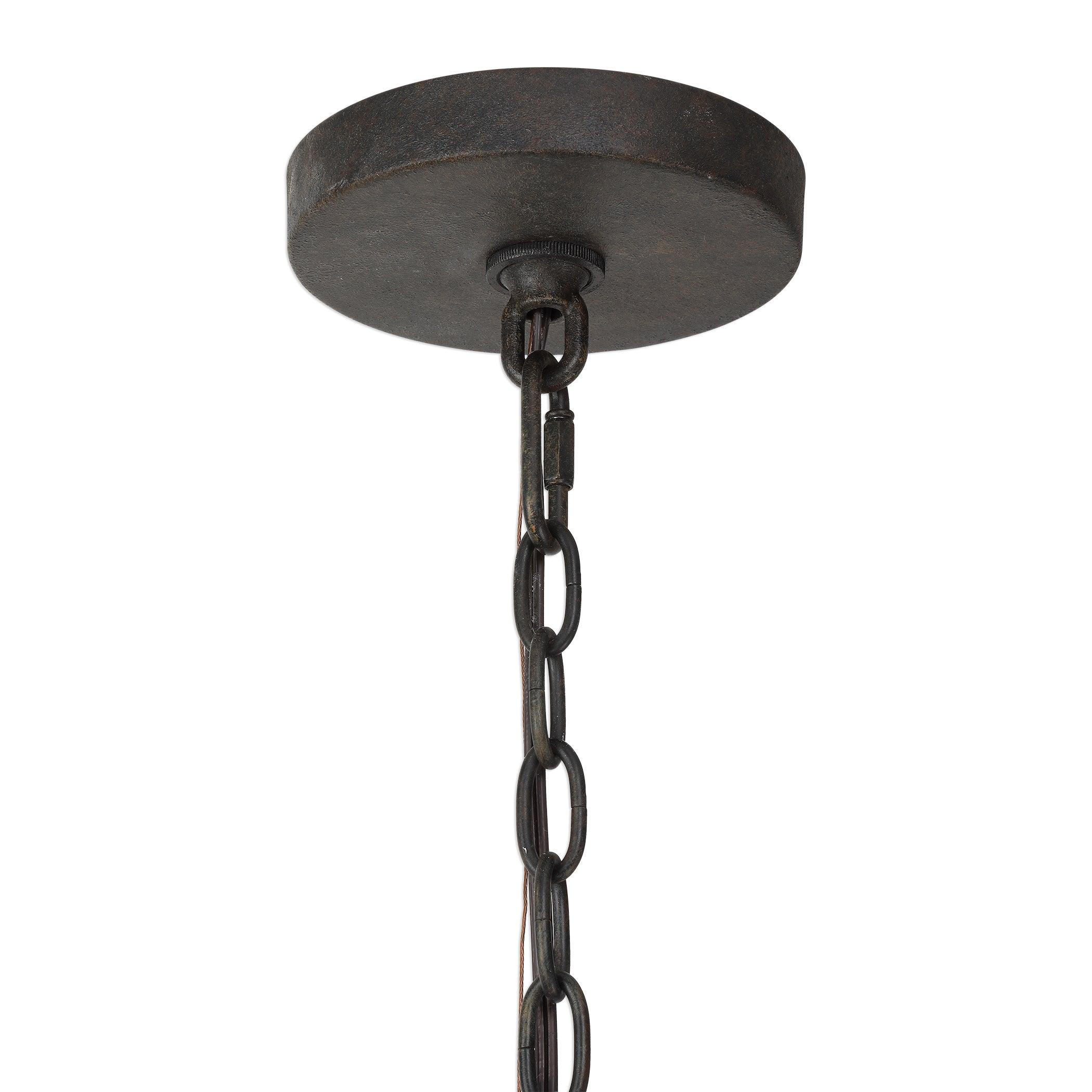 ATWOOD 8 LIGHT WAGON WHEEL PENDANT - Frankwebs
