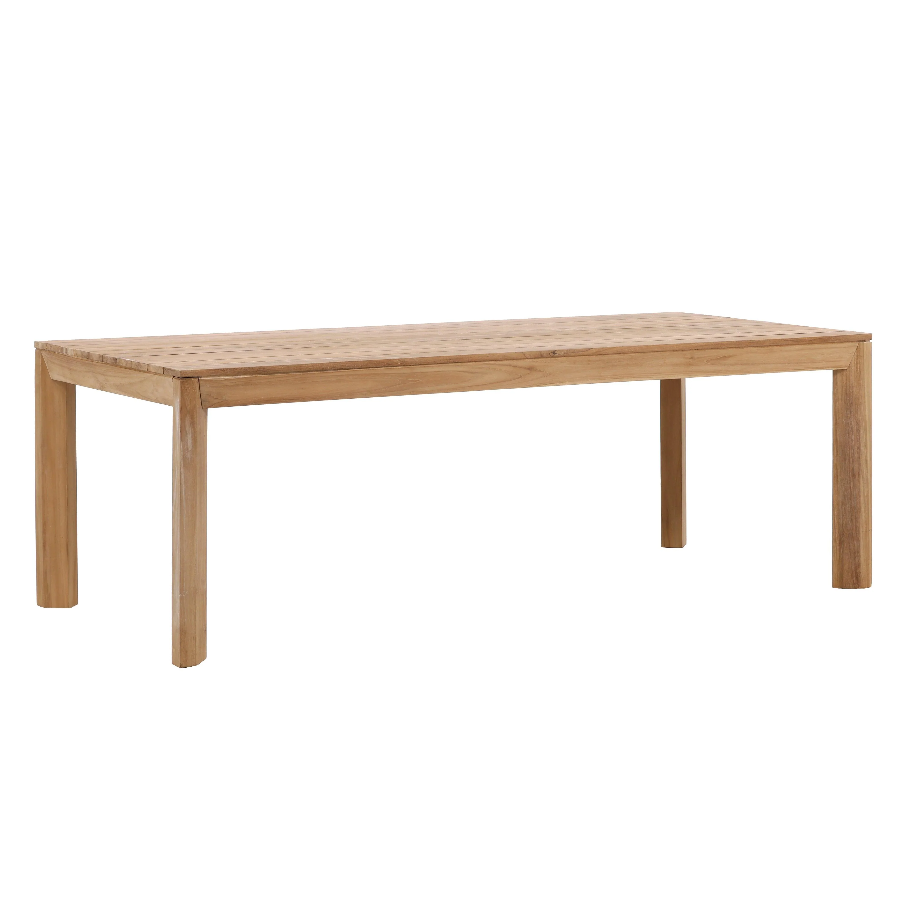 Brielle Outdoor Dining Table Natural - Frankwebs
