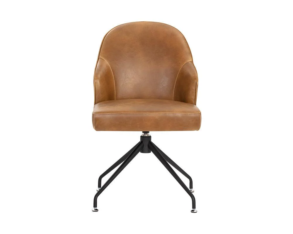 Bretta Swivel Dining Chair - Frankwebs