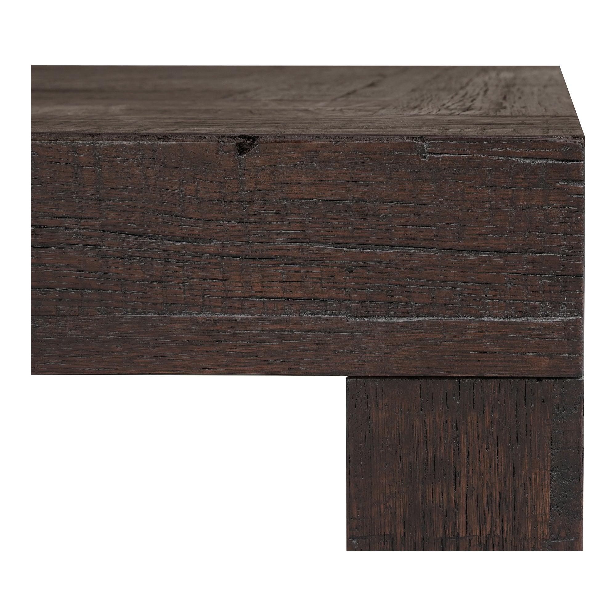 Evander Coffee Table Rustic Brown - Frankwebs