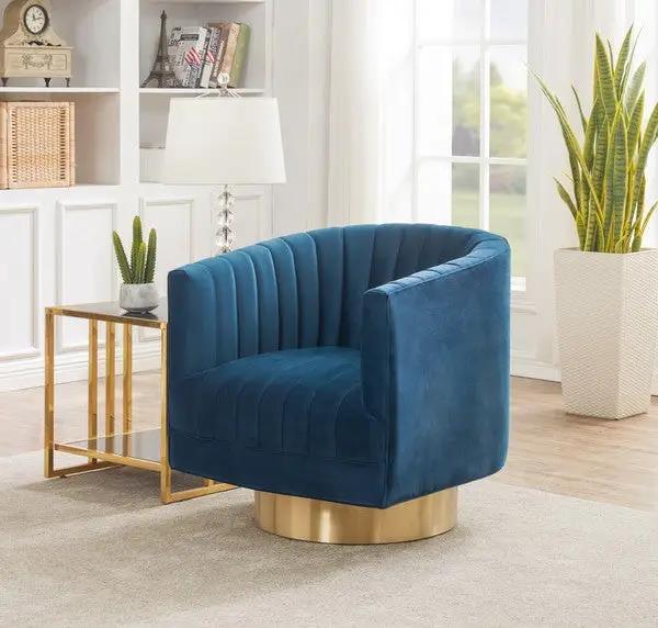 JOSEPHINE SWIVEL BARREL CHAIR - Frankwebs