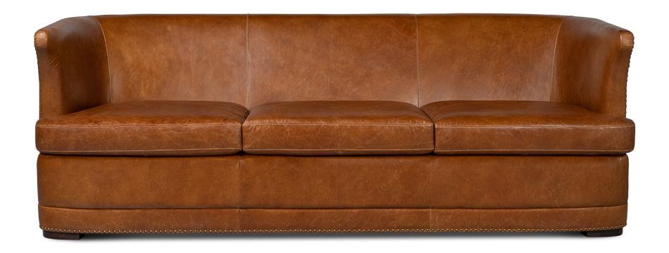 Mcmillan Distilled Leather Sofa - Frankwebs