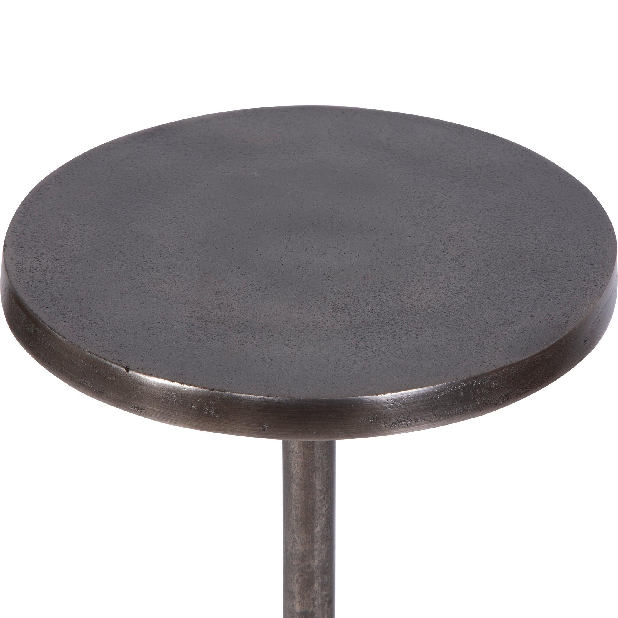Sanaga Drink Table Nickel - Frankwebs