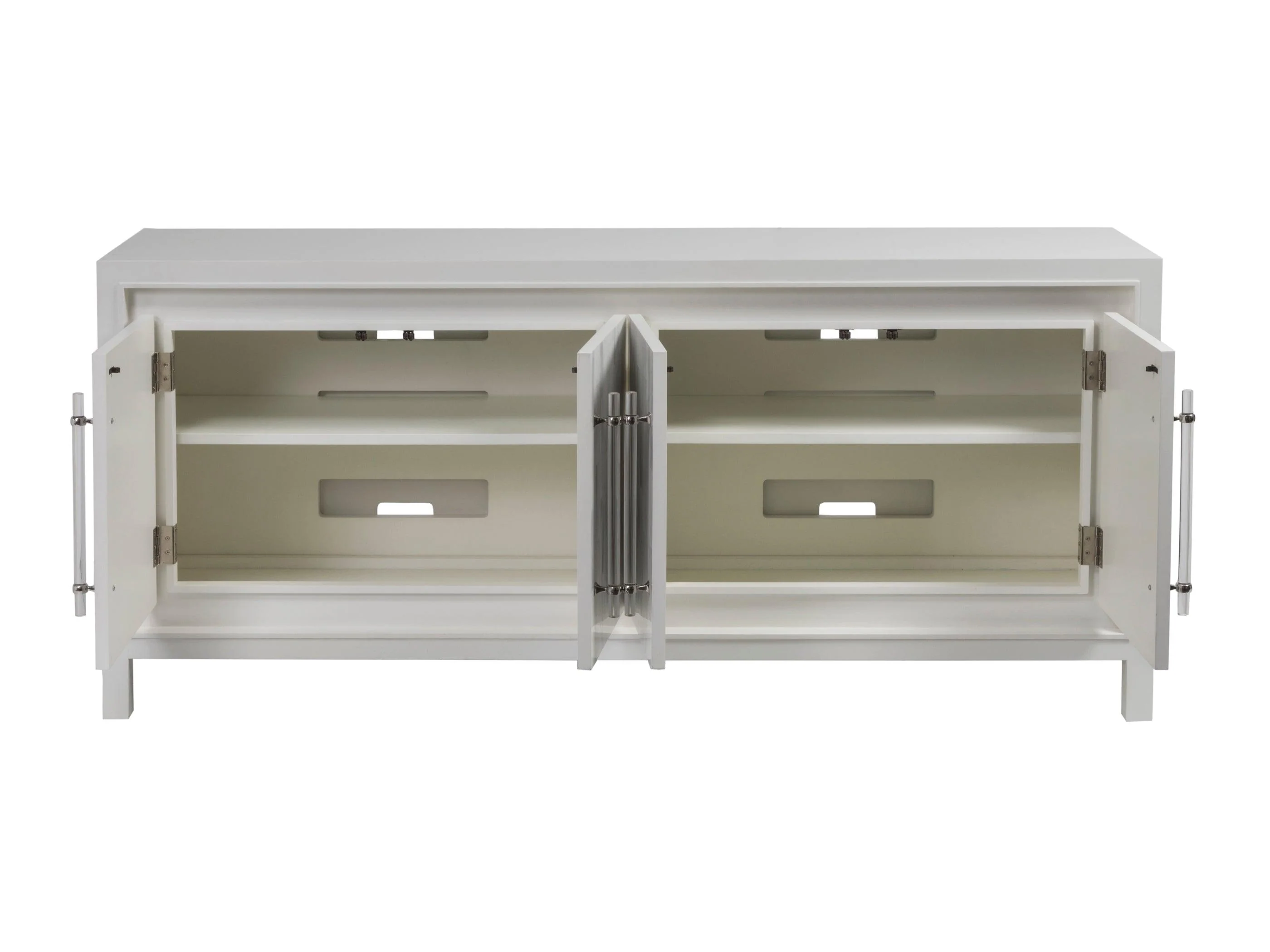 Signature Designs Elation White Media Console - Frankwebs