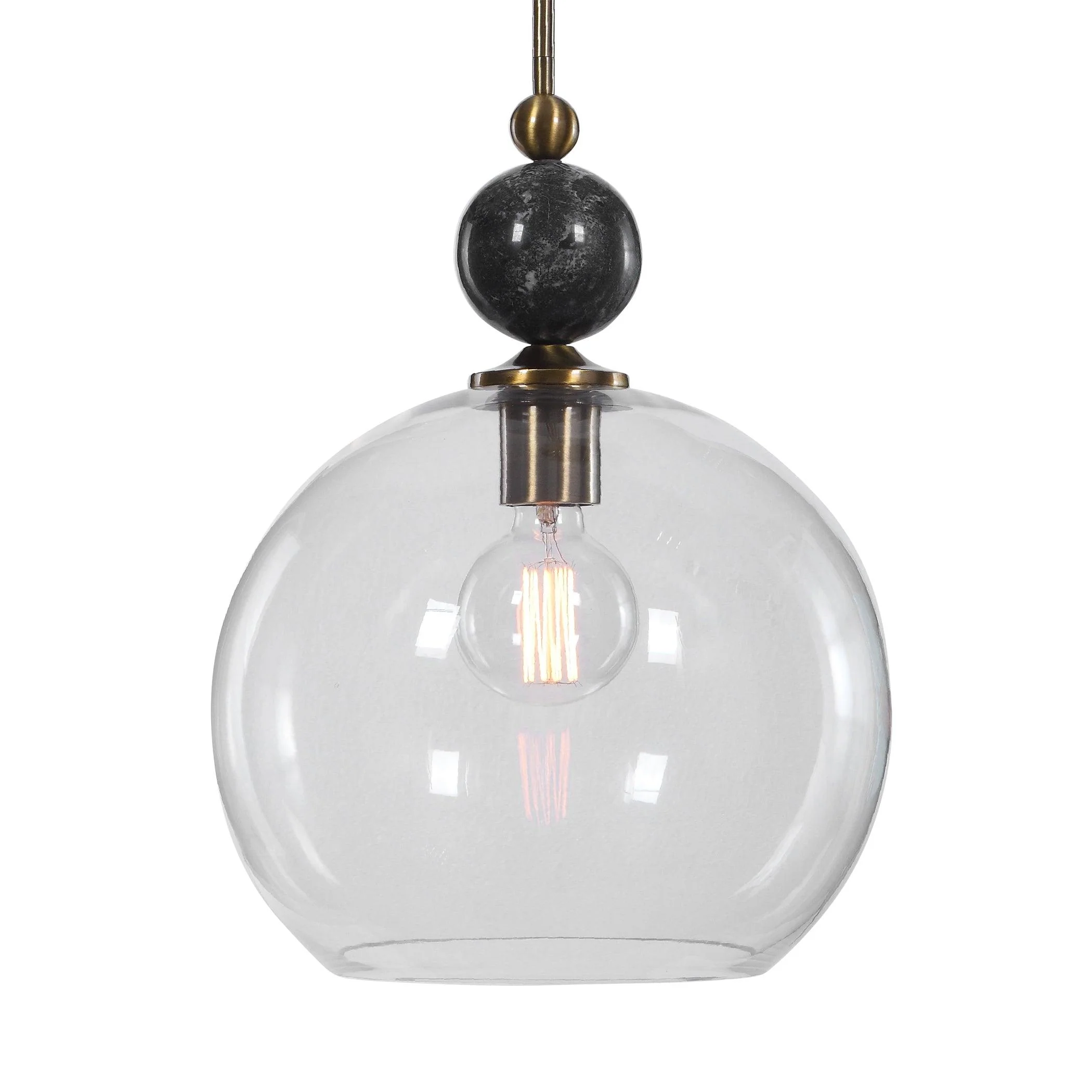 MENDOTA 1 LIGHT GLASS PENDANT - Frankwebs