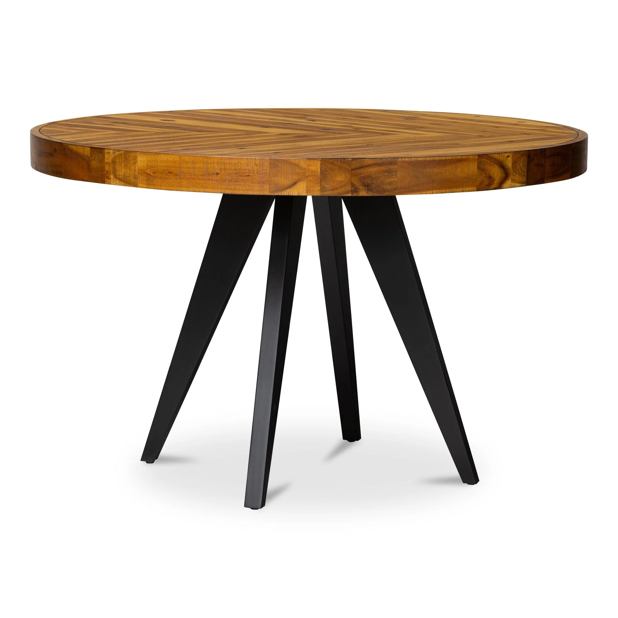 Parq 60In Round Dining Table Amber - Frankwebs