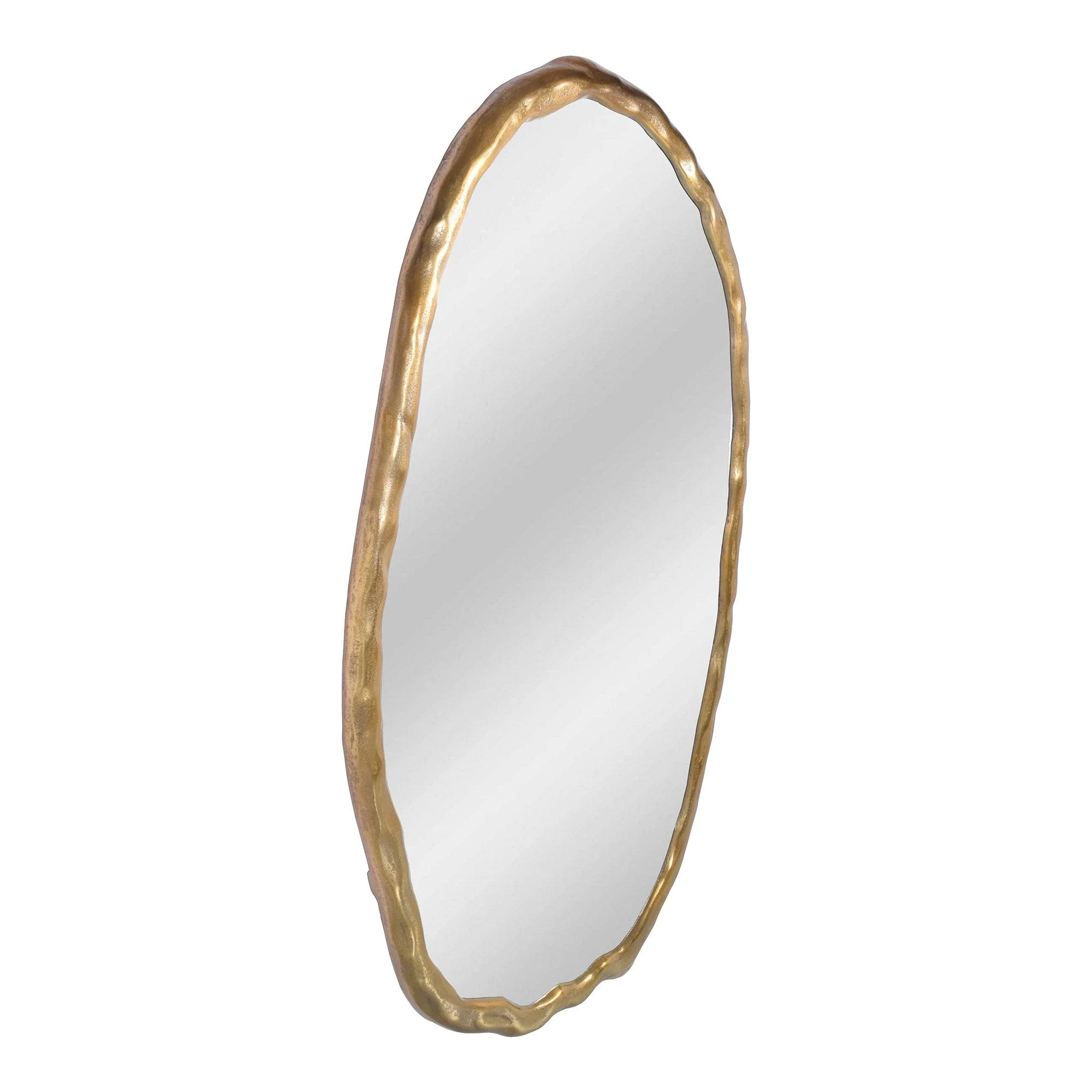 Foundry Mirror Oval Gold - Frankwebs