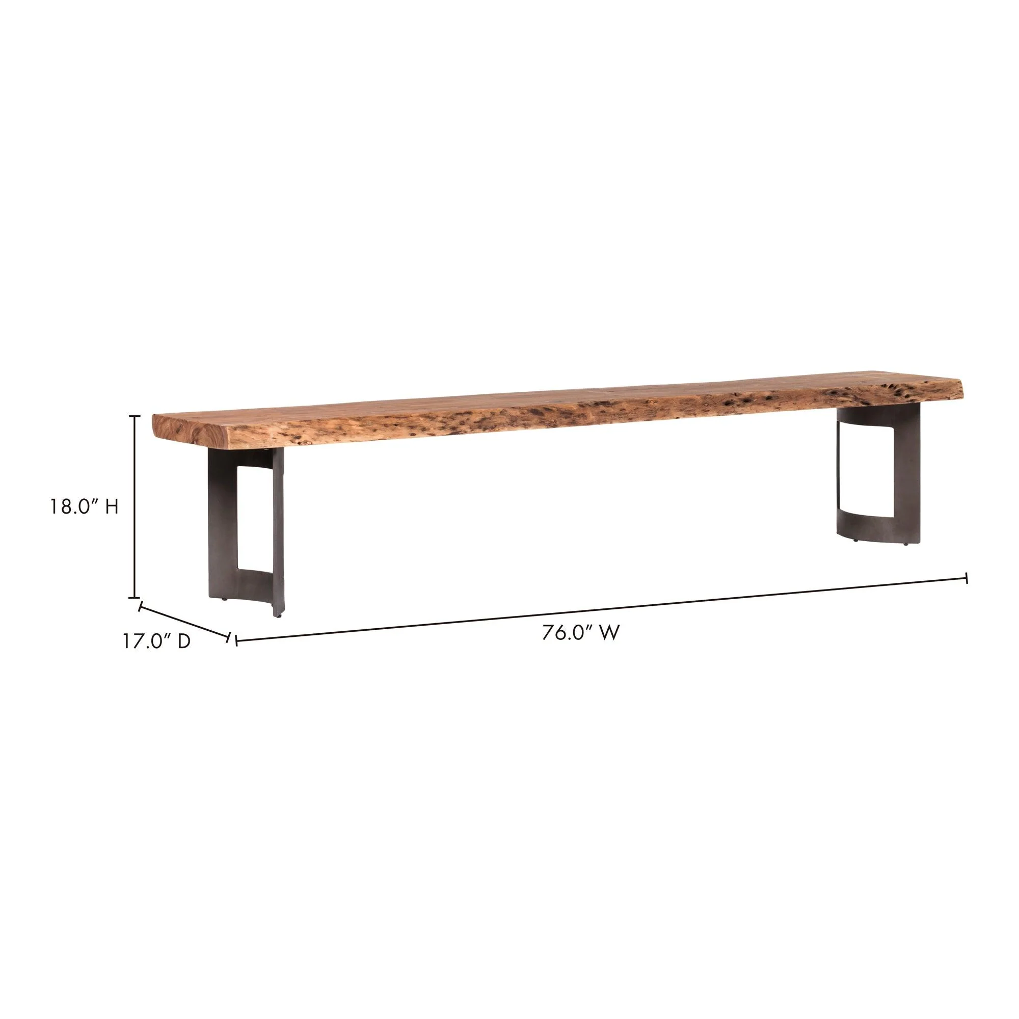 Bent Bench Extra Small Smoked - Frankwebs