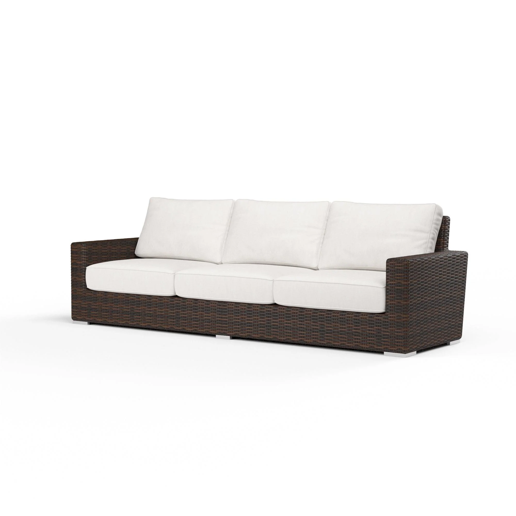 Montecito Sofa in Canvas Flax w/ Self Welt - Frankwebs