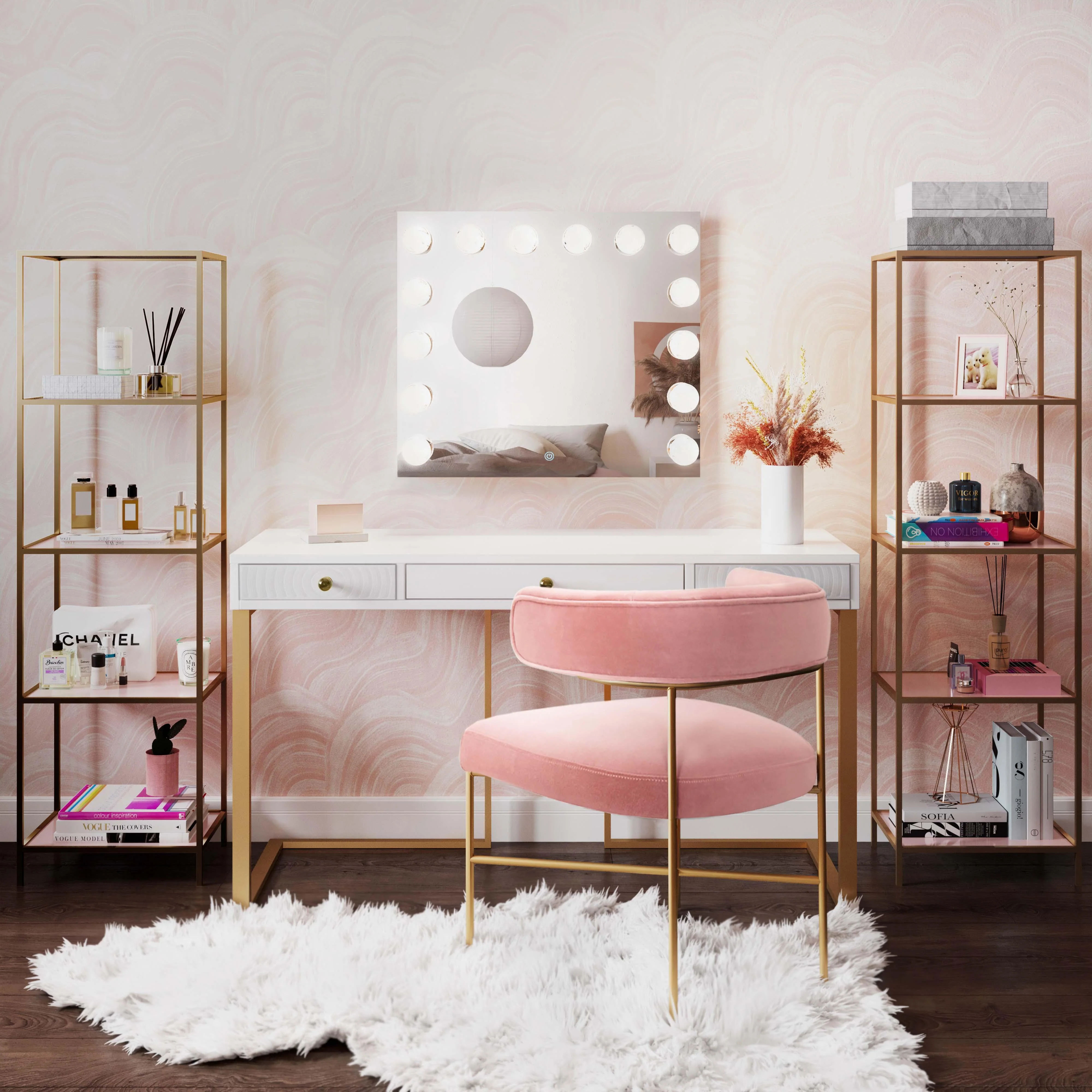 Lola Vanity Mirror - Frankwebs