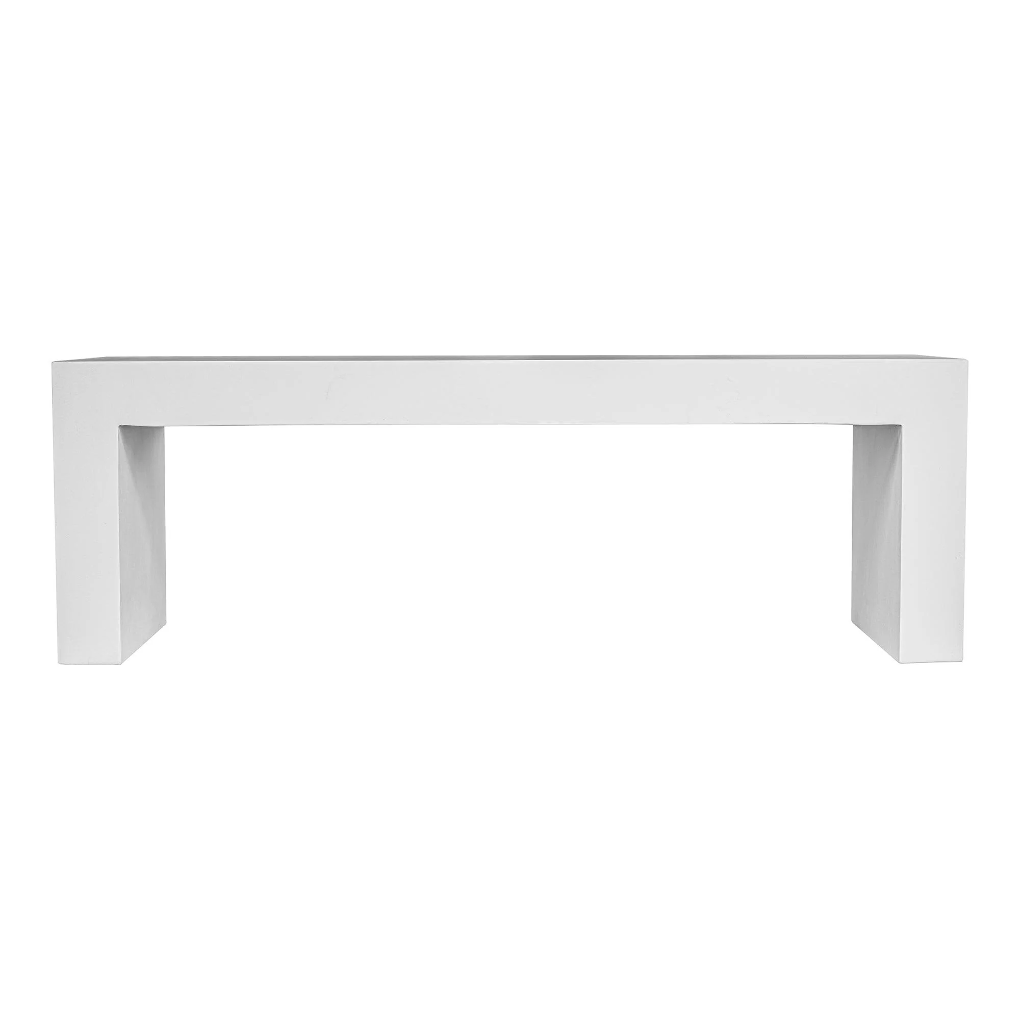 Lazarus Outdoor Bench White - Frankwebs