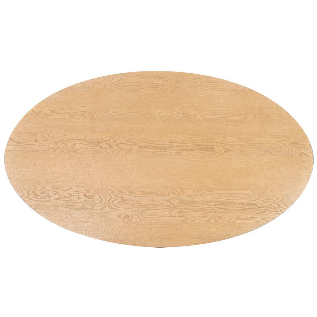 OWYN OVAL WOOD DINING TABLE - Frankwebs
