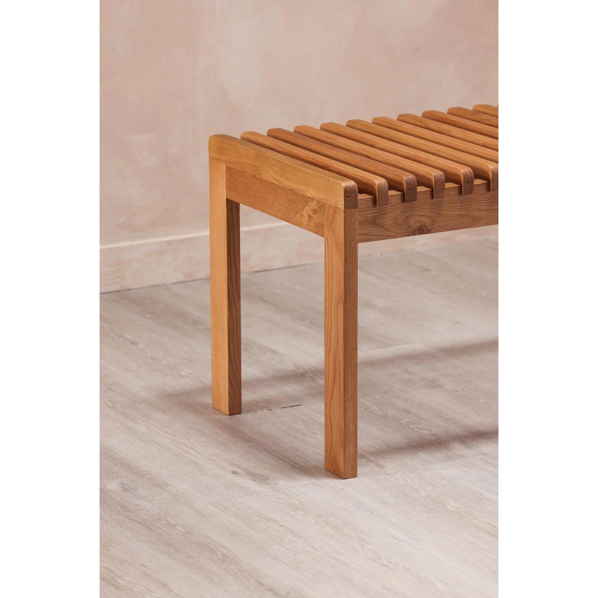 Rohe Oak Bench Natural - Frankwebs
